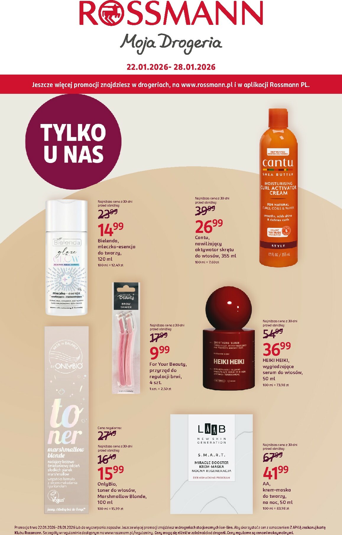 rossmann - Gazetka Rossmann - ważna od 22.01. do 28.01. - page: 1