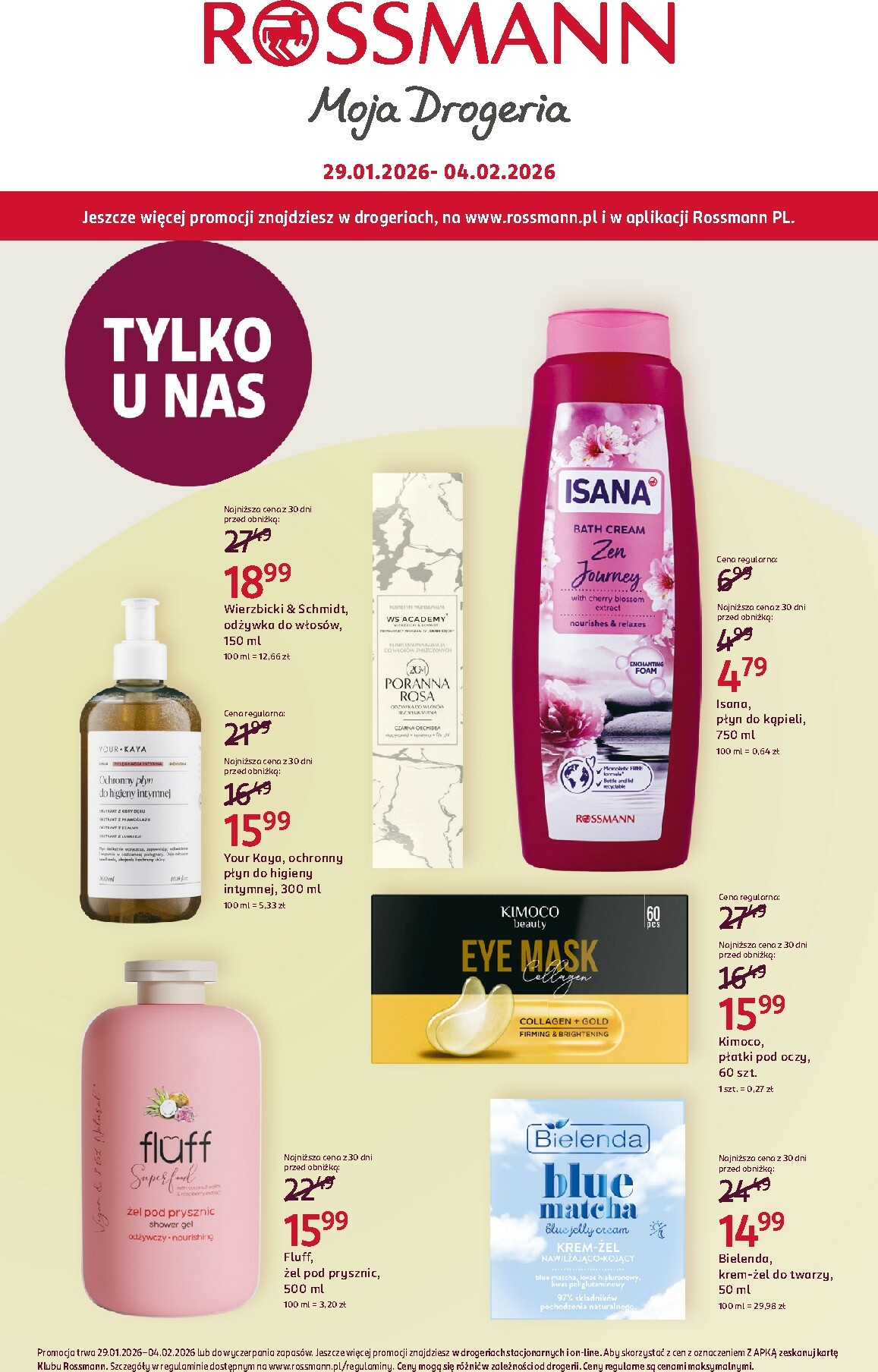 rossmann - Gazetka Rossmann - ważna od 29.01. do 04.02. - page: 1