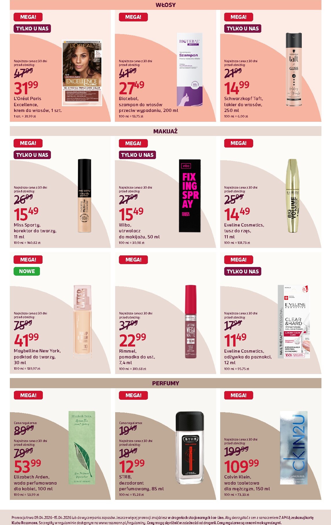 rossmann - Aktualna gazetka Rossmann ważna od 09.04.2026 do 15.04.2026 - page: 4