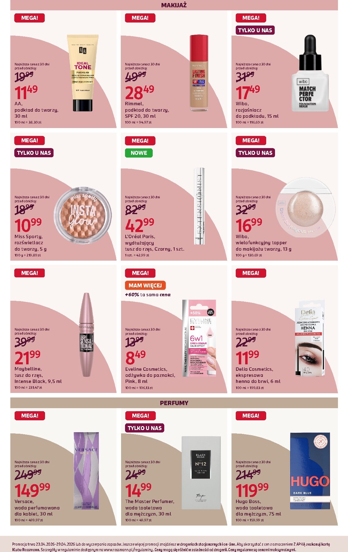 rossmann - Aktualna gazetka Rossmann ważna od 23.04.2026 do 29.04.2026 - page: 4
