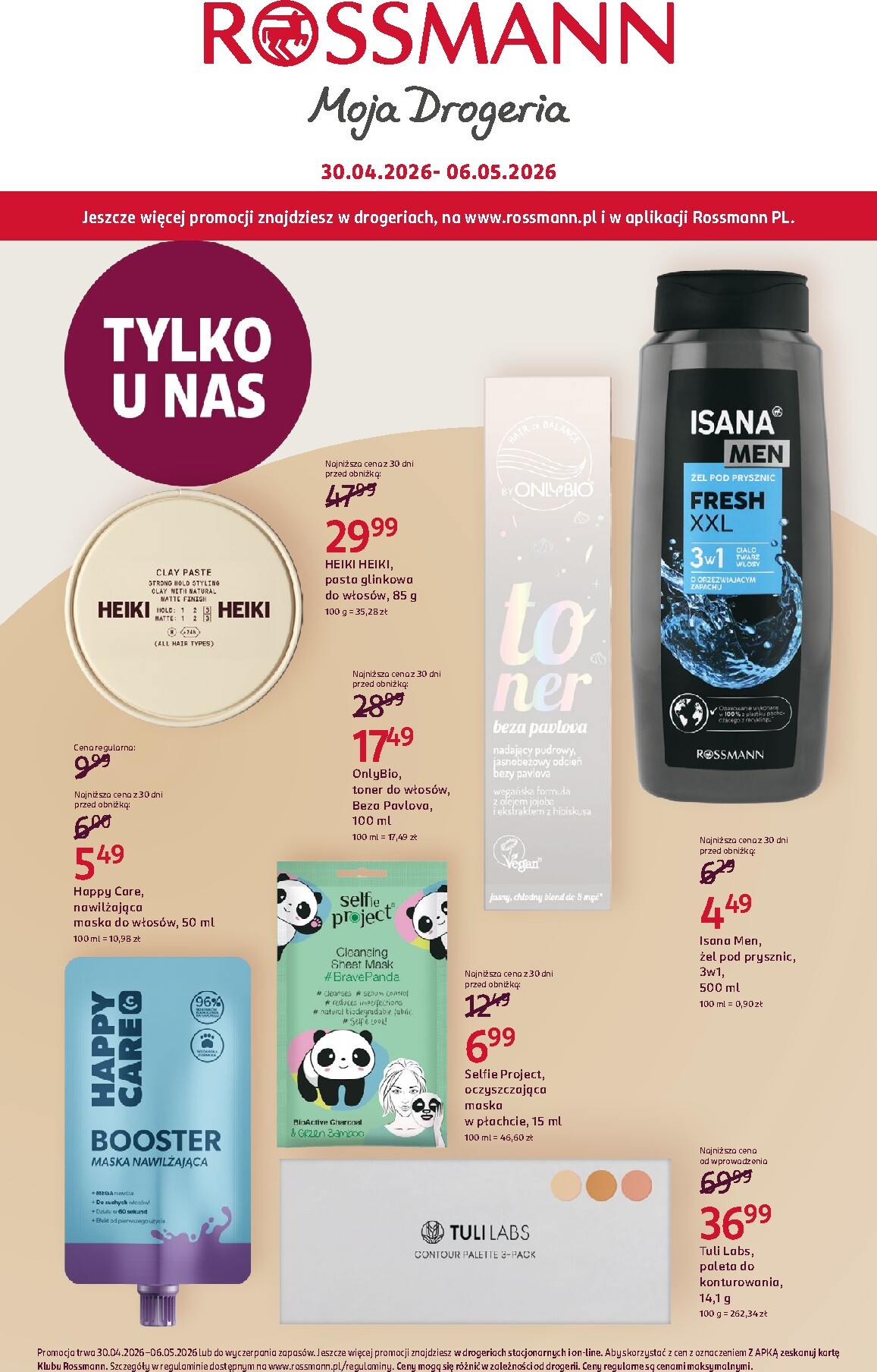 rossmann - Aktualna gazetka Rossmann ważna od 30.04.2026 do 06.05.2026 - page: 1