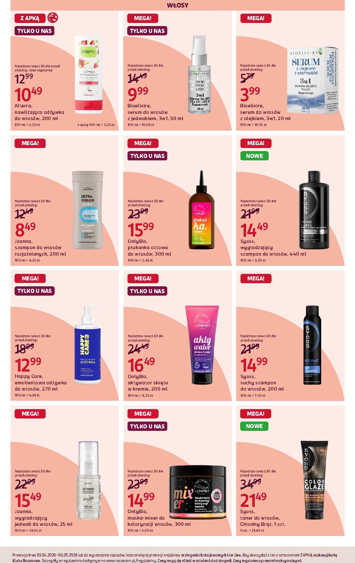 rossmann - Aktualna gazetka Rossmann ważna od 30.04.2026 do 06.05.2026 - page: 3