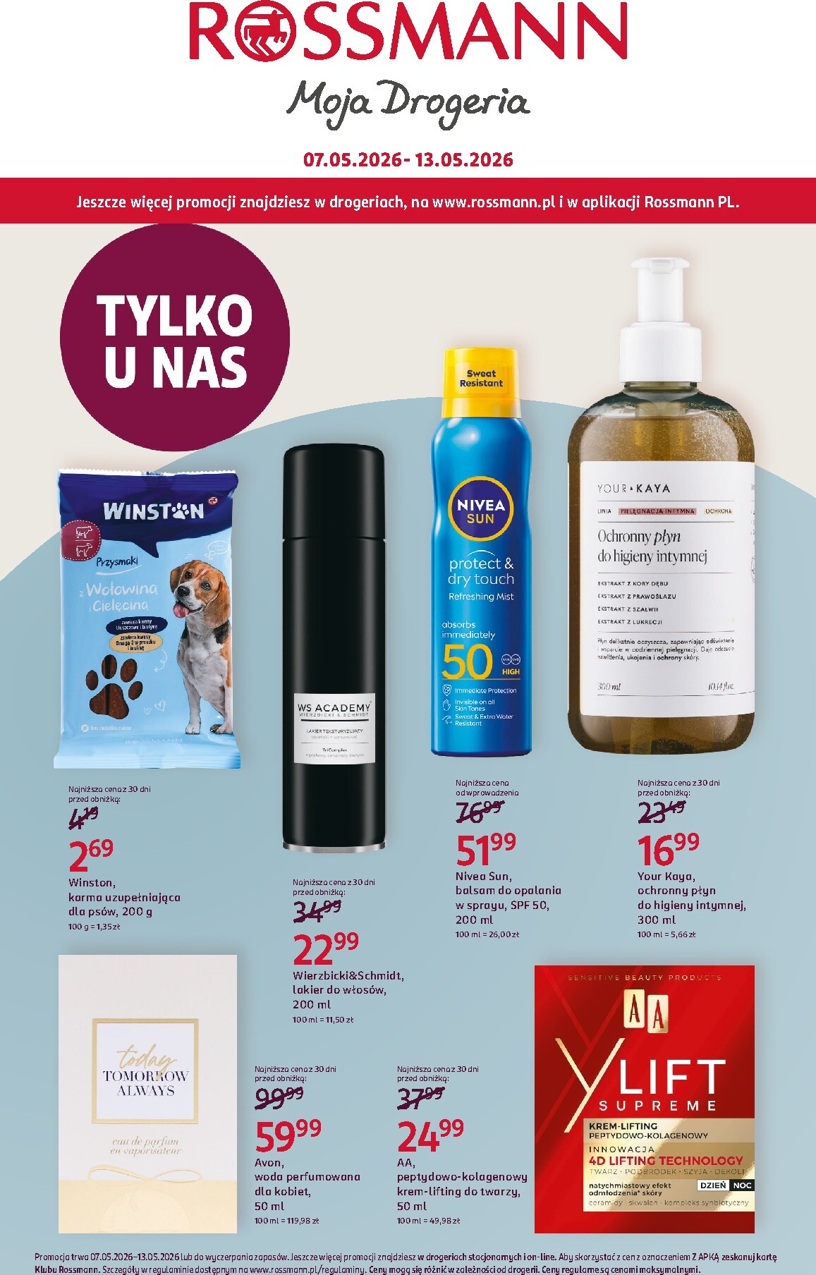 rossmann - Aktualna gazetka Rossmann ważna od 07.05.2026 do 13.05.2026 - page: 1