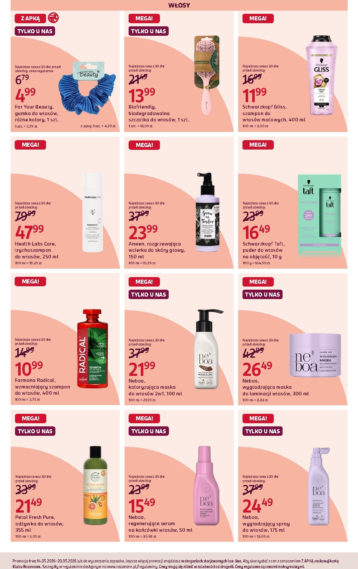 rossmann - Aktualna gazetka Rossmann ważna od 14.05.2026 do 20.05.2026 - page: 4