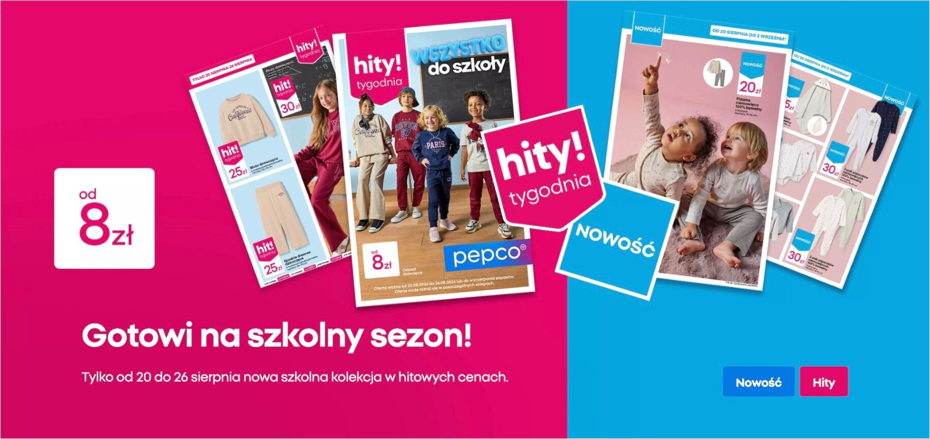 pepco - Aktualna gazetka Pepco ważna od 20.08.2026 do 26.08.2026 - page: 1