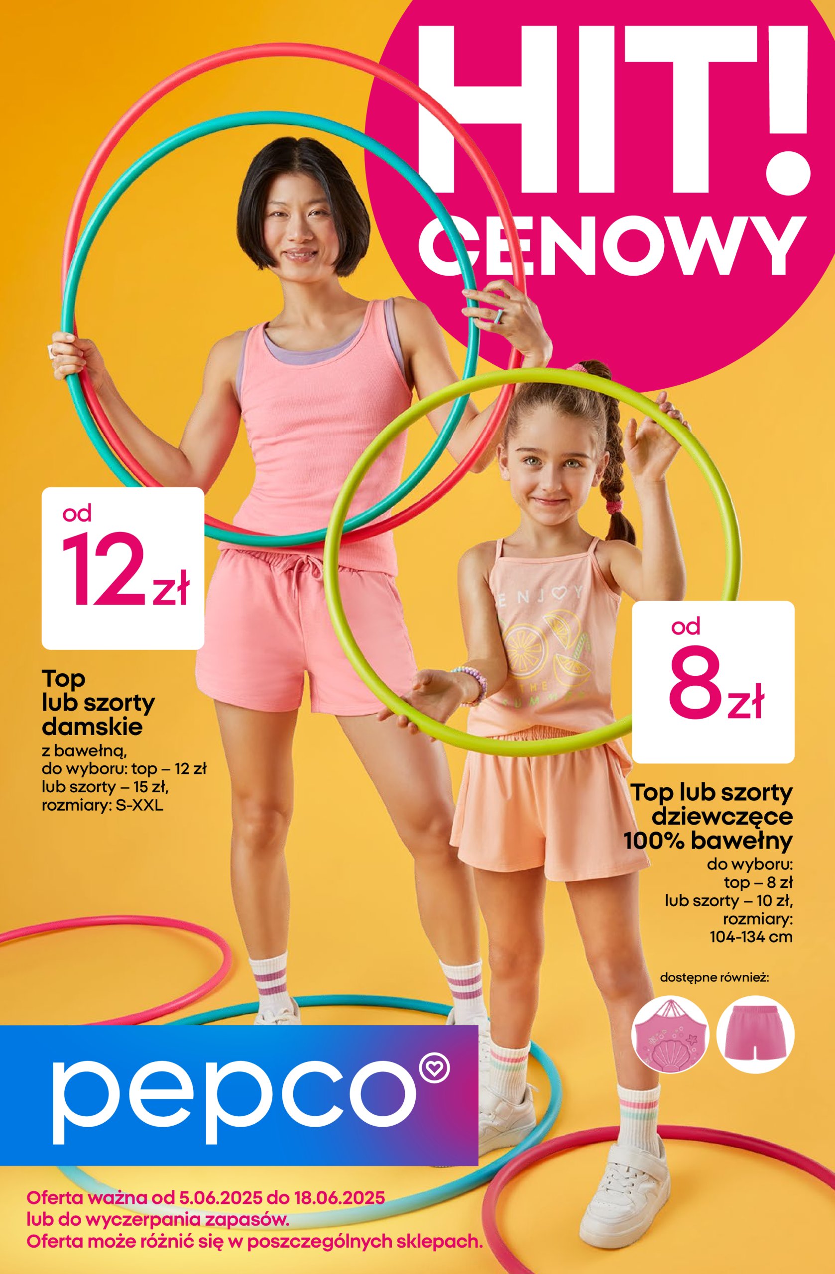 pepco - Pepco - Kolorowe komplety gazetka ważna od 05.06. - 18.06. - page: 1