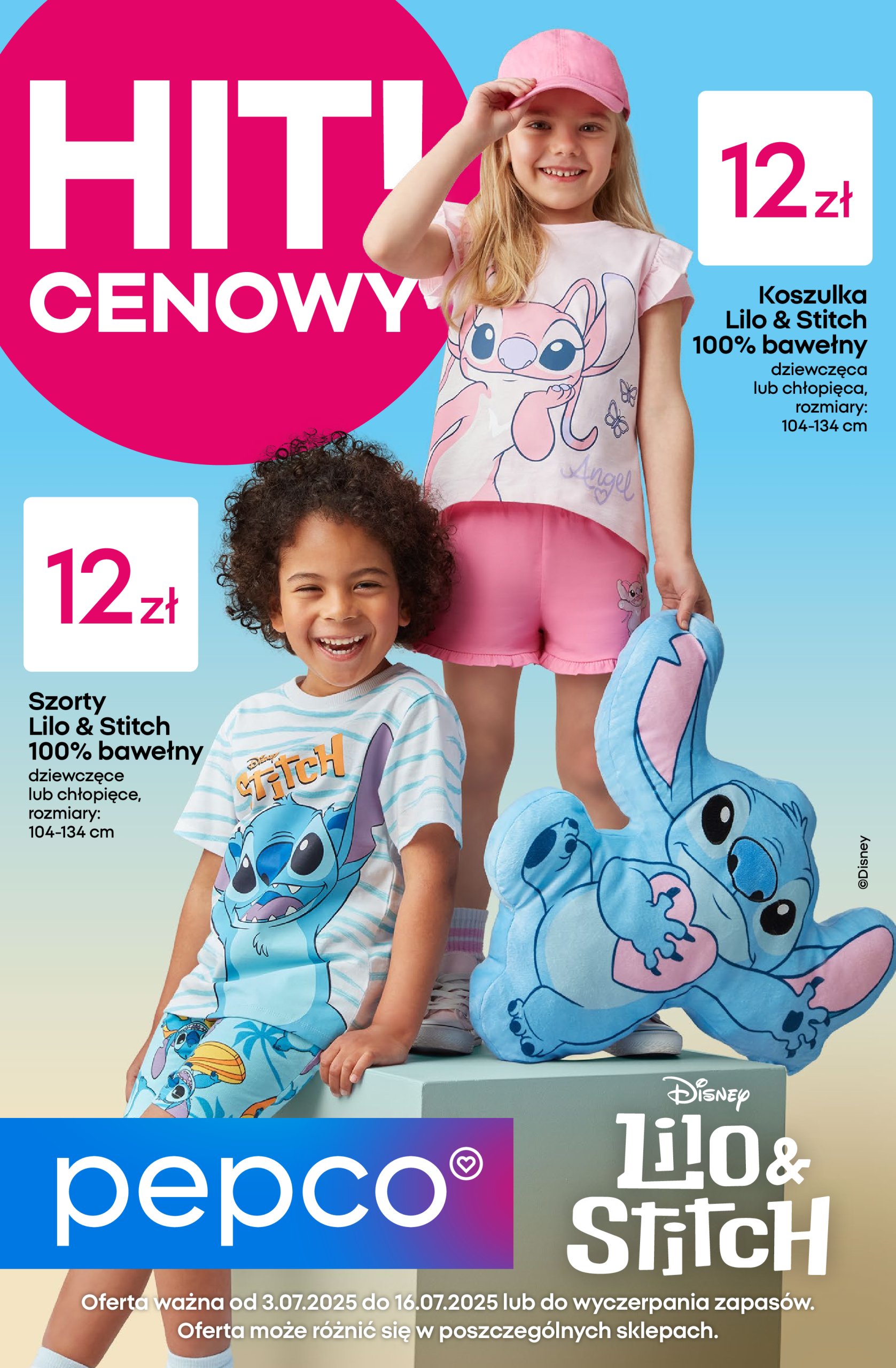 pepco - Gazetka Pepco - Lilo & Stitch ważna od 03.07. - 16.07.