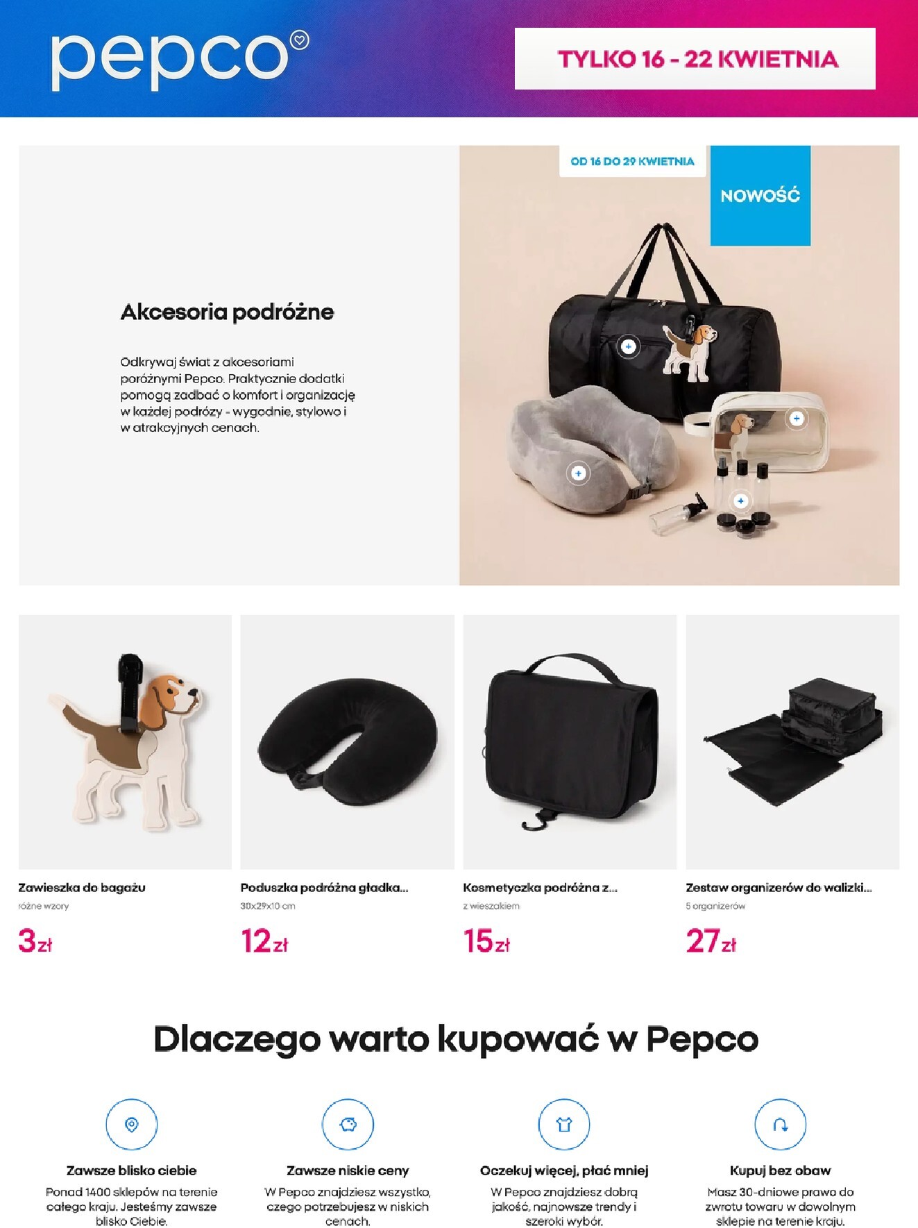 pepco - Aktualna gazetka Pepco ważna od 16.04.2026 do 22.04.2026 - page: 8
