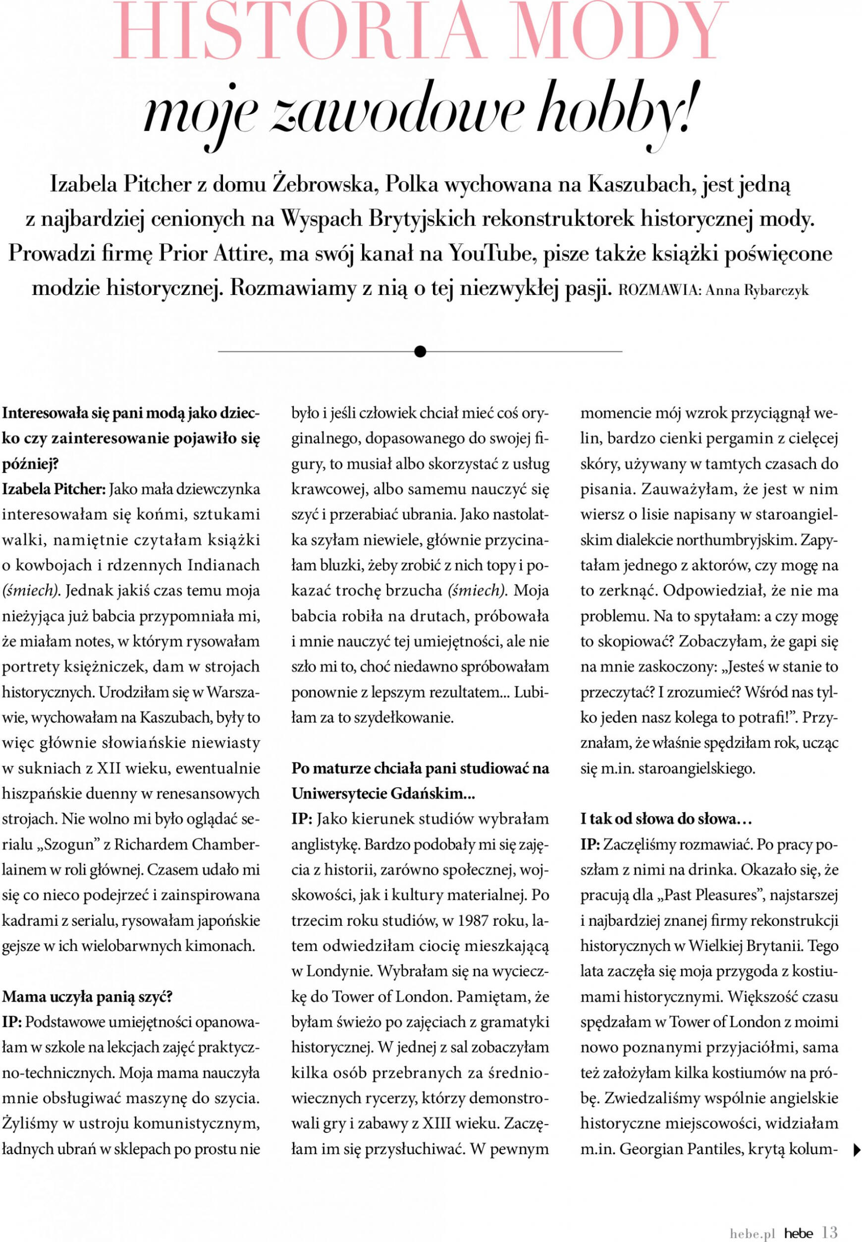 hebe - Hebe Magazyn gazetka aktualna ważna od 01.03. - 30.04. - page: 13