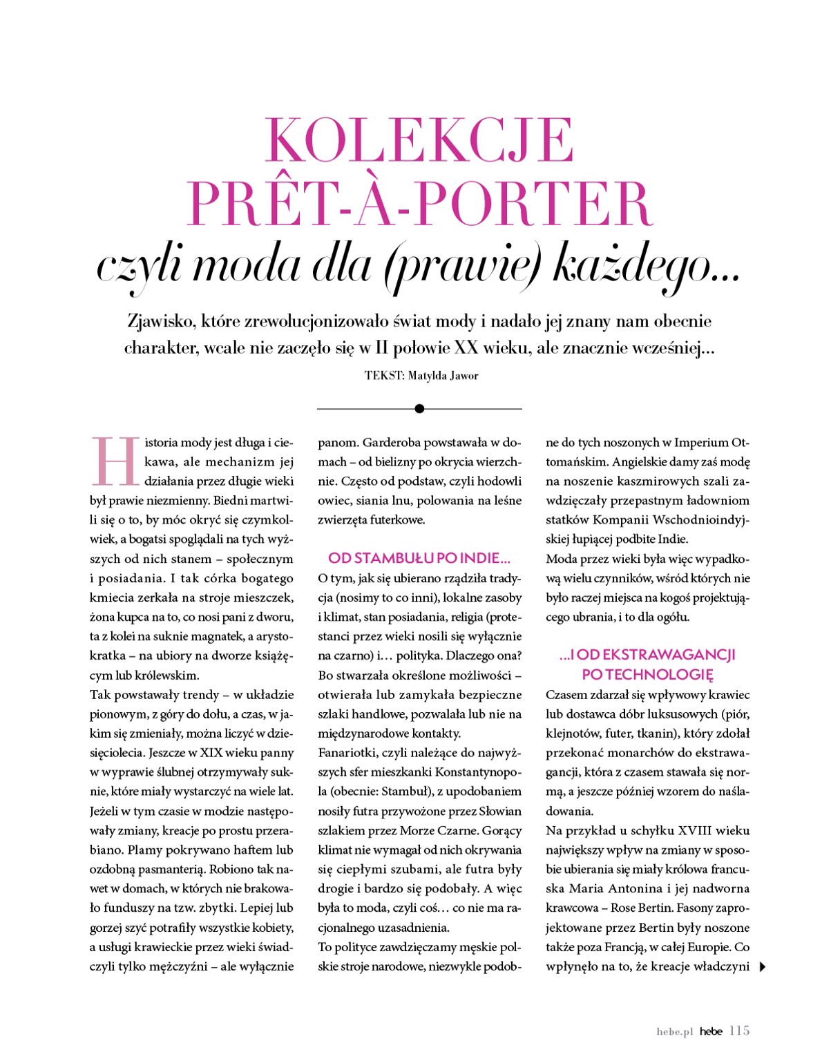 hebe - Hebe - Magazyn gazetka ważna od 01.03. - 30.04. - page: 115