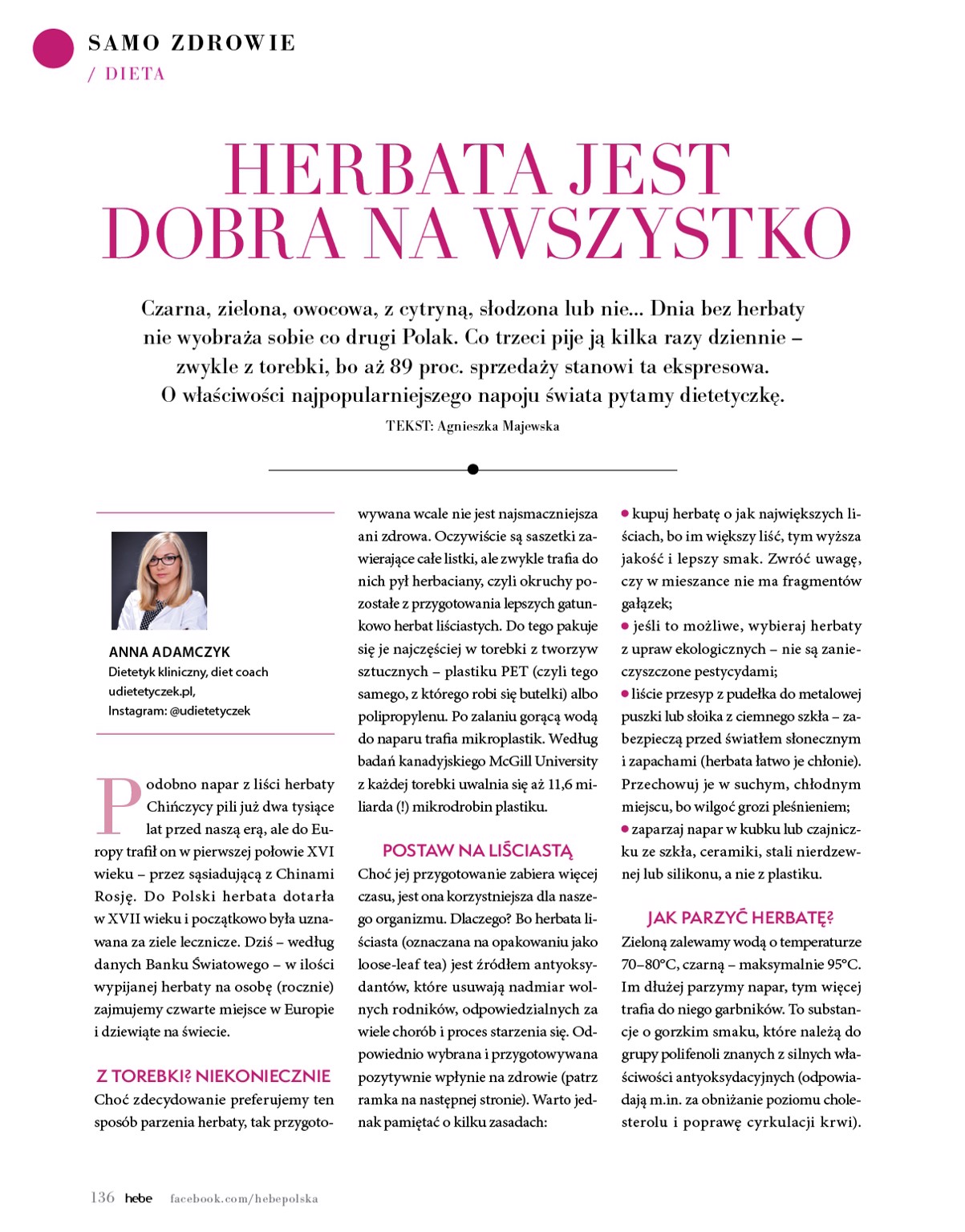 hebe - Hebe - Magazyn gazetka ważna od 01.03. - 30.04. - page: 136