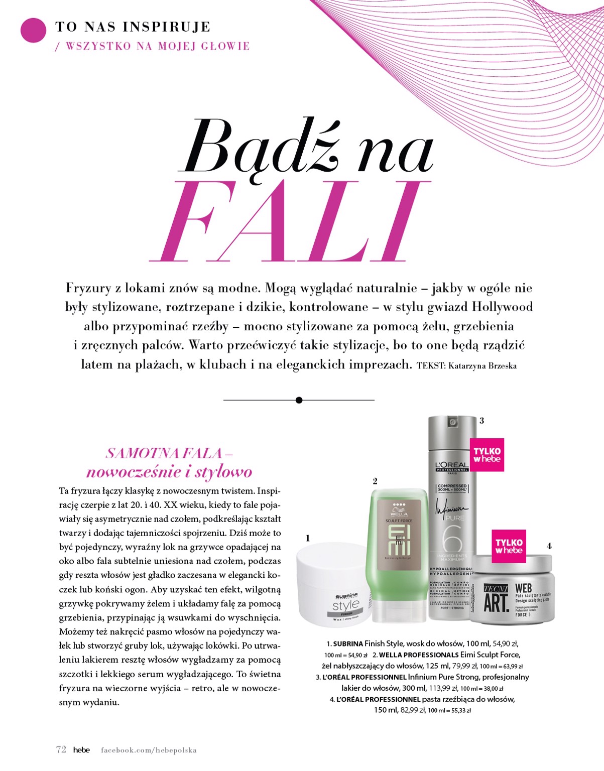 hebe - Hebe - Magazyn gazetka ważna od 01.05. - 30.06. - page: 72 hebe - Hebe - Magazyn gazetka ważna od 01.05. - 30.06. - page: 72