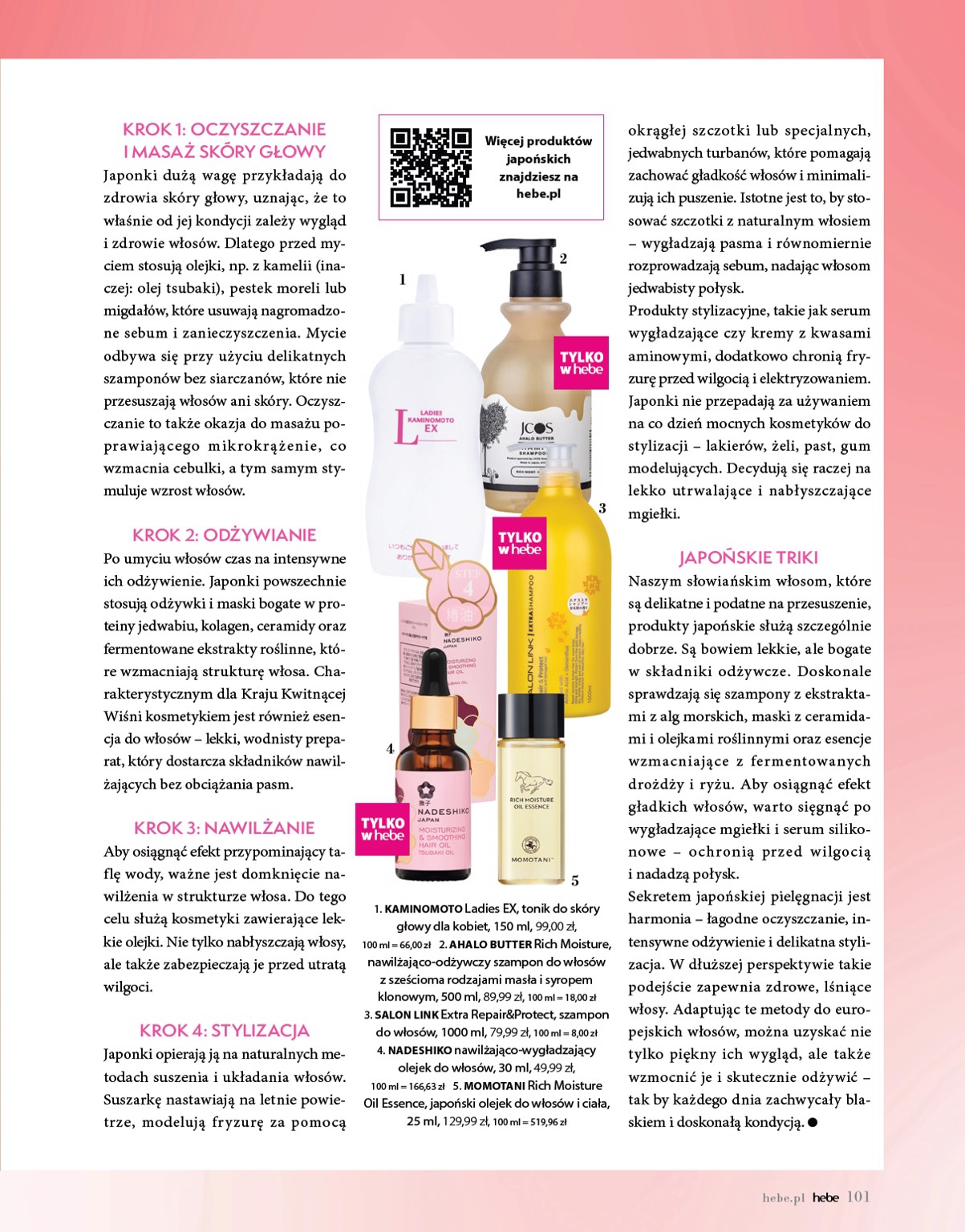 hebe - Hebe - Magazyn gazetka ważna od 01.05. - 30.06. - page: 101 hebe - Hebe - Magazyn gazetka ważna od 01.05. - 30.06. - page: 101