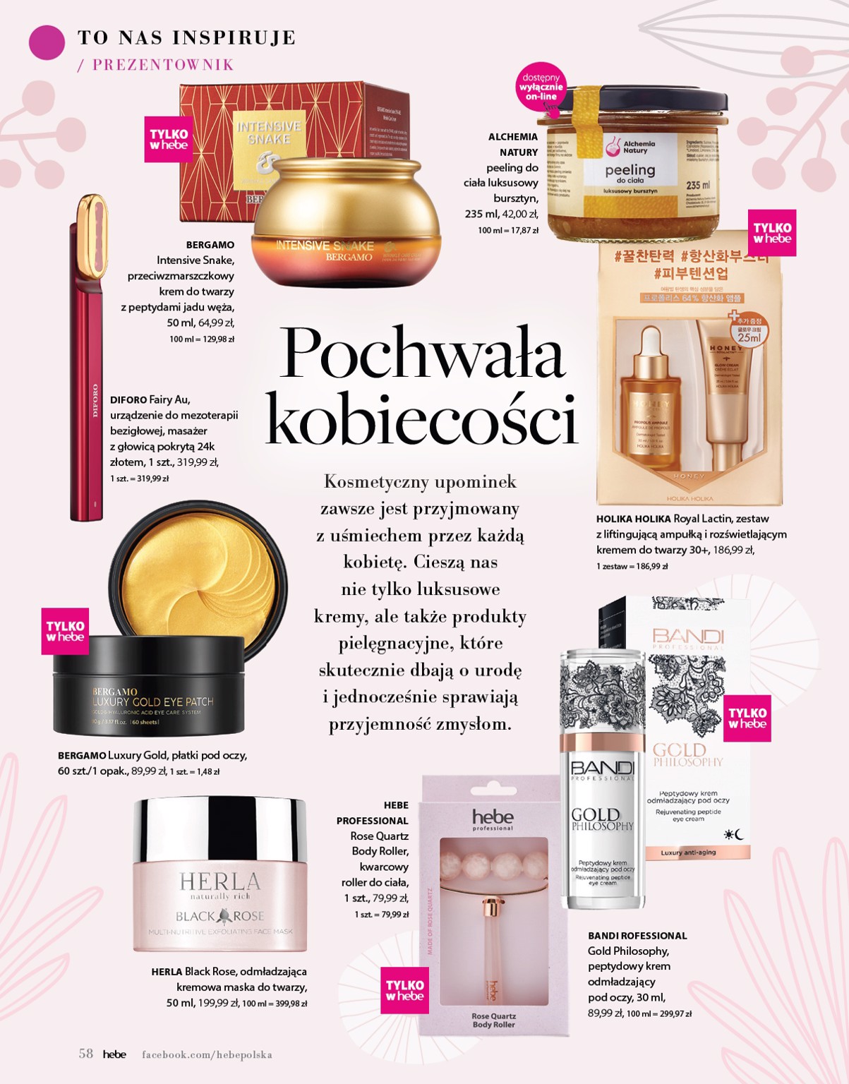 hebe - Hebe - Magazyn gazetka ważna od 01.05. - 30.06. - page: 58 hebe - Hebe - Magazyn gazetka ważna od 01.05. - 30.06. - page: 58