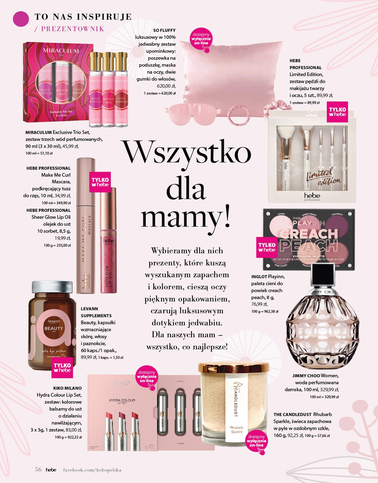 hebe - Hebe - Magazyn gazetka ważna od 01.05. - 30.06. - page: 56 hebe - Hebe - Magazyn gazetka ważna od 01.05. - 30.06. - page: 56