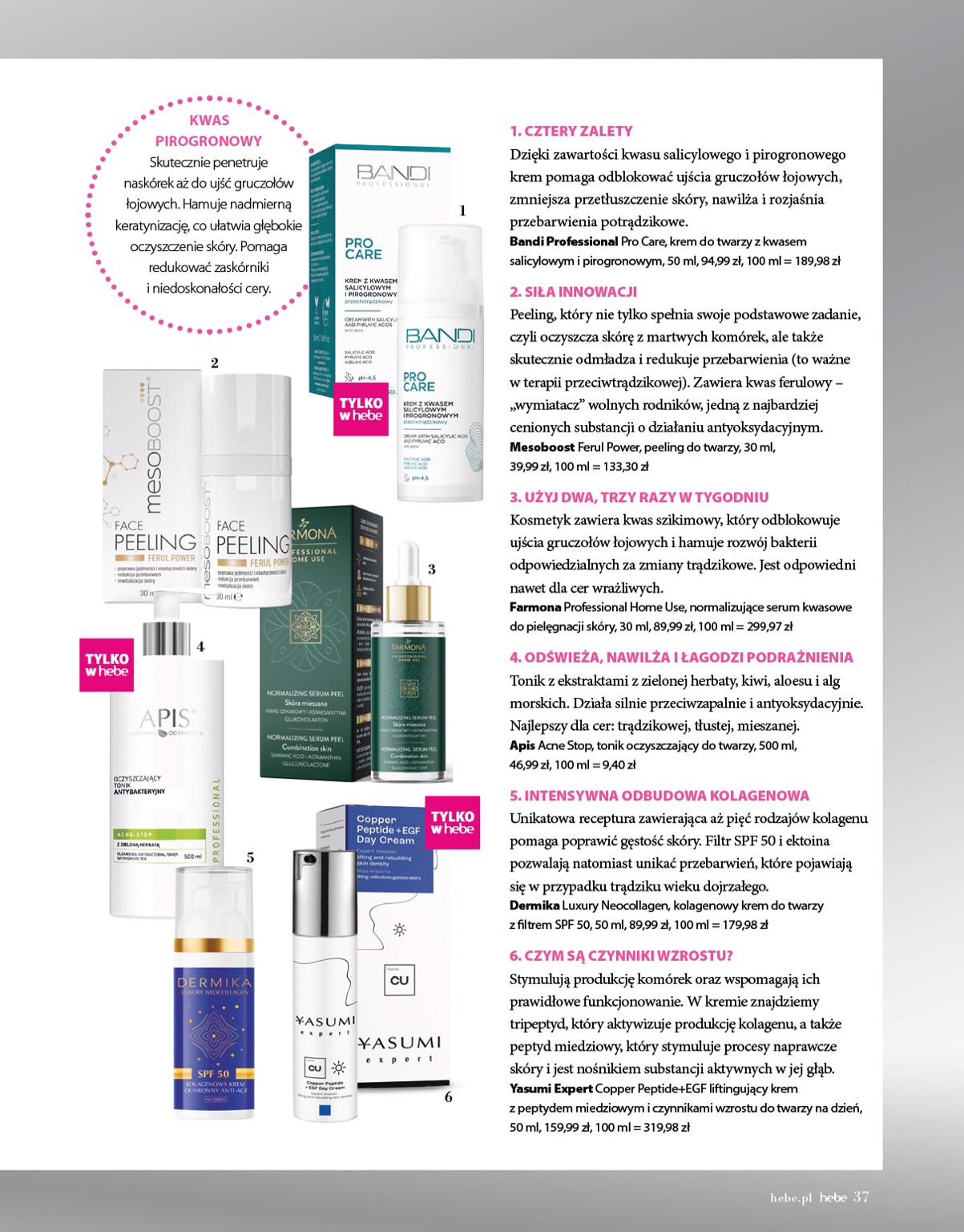 hebe - Hebe - Magazyn gazetka ważna od 01.05. - 30.06. - page: 37 hebe - Hebe - Magazyn gazetka ważna od 01.05. - 30.06. - page: 37