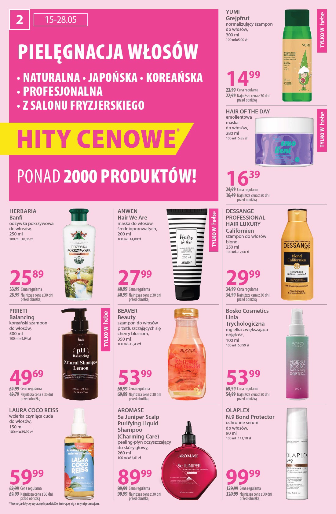 hebe - Hebe gazetka ważna od 22.05. - 04.06. - page: 2