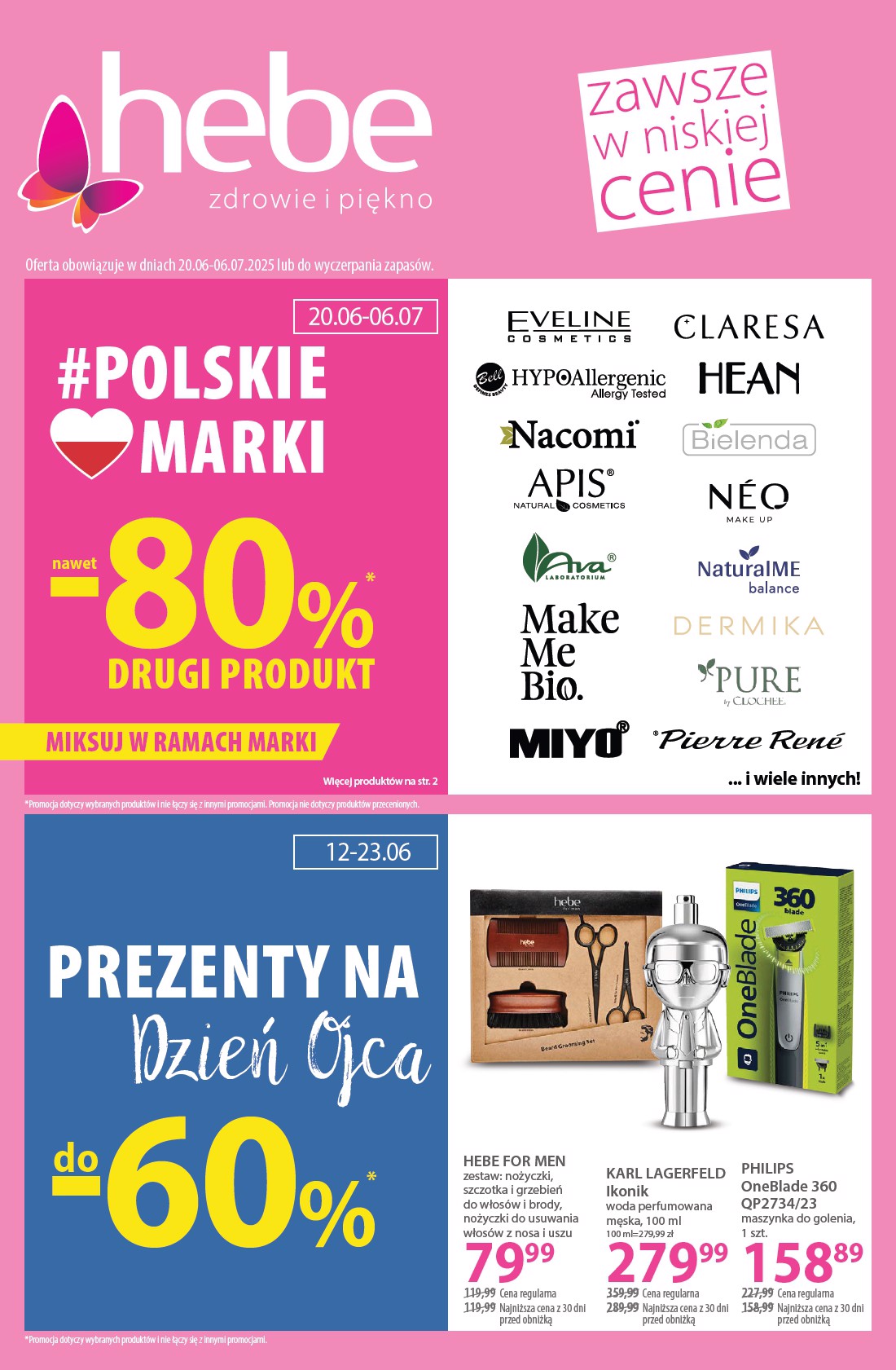 hebe - Gazetka Hebe ważna od 20.06. - 06.07.