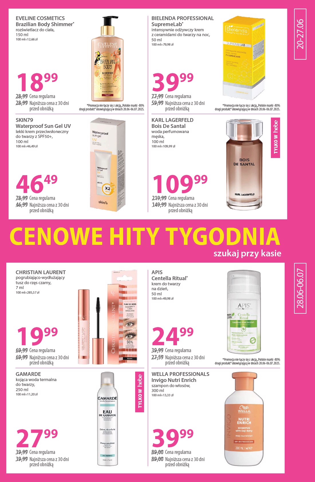 hebe - Gazetka Hebe ważna od 20.06. - 06.07. - page: 7