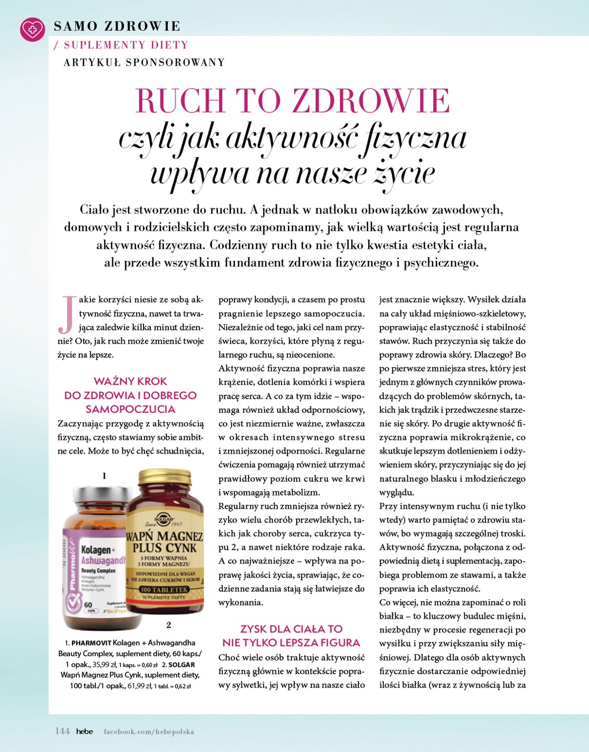 hebe - Gazetka Hebe - Magazyn ważna od 01.07. - 31.08. - page: 144