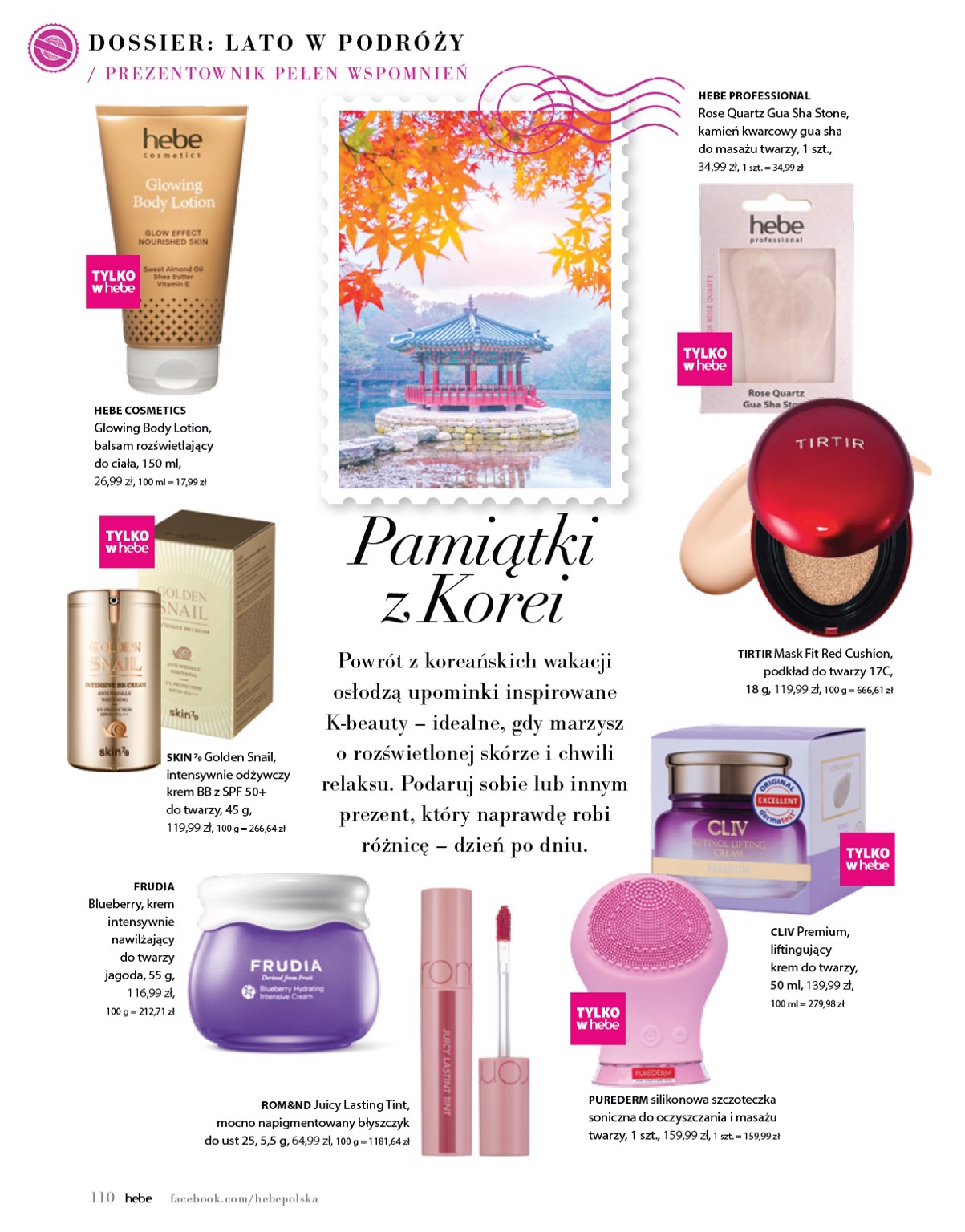 hebe - Gazetka Hebe - Magazyn ważna od 01.07. - 31.08. - page: 110