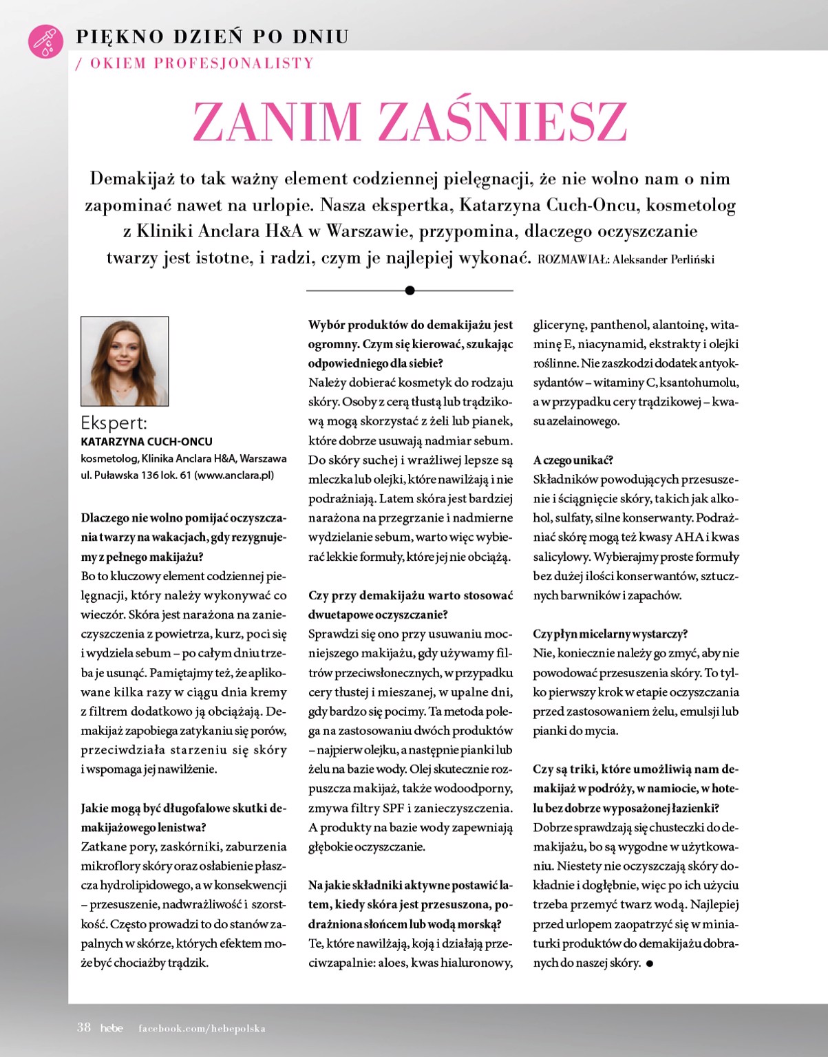 hebe - Gazetka Hebe - Magazyn ważna od 01.07. - 31.08. - page: 38