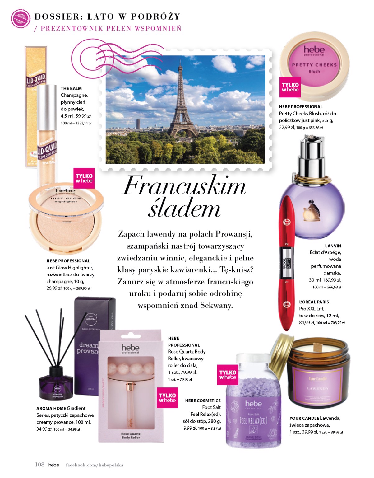 hebe - Gazetka Hebe - Magazyn ważna od 01.07. - 31.08. - page: 108