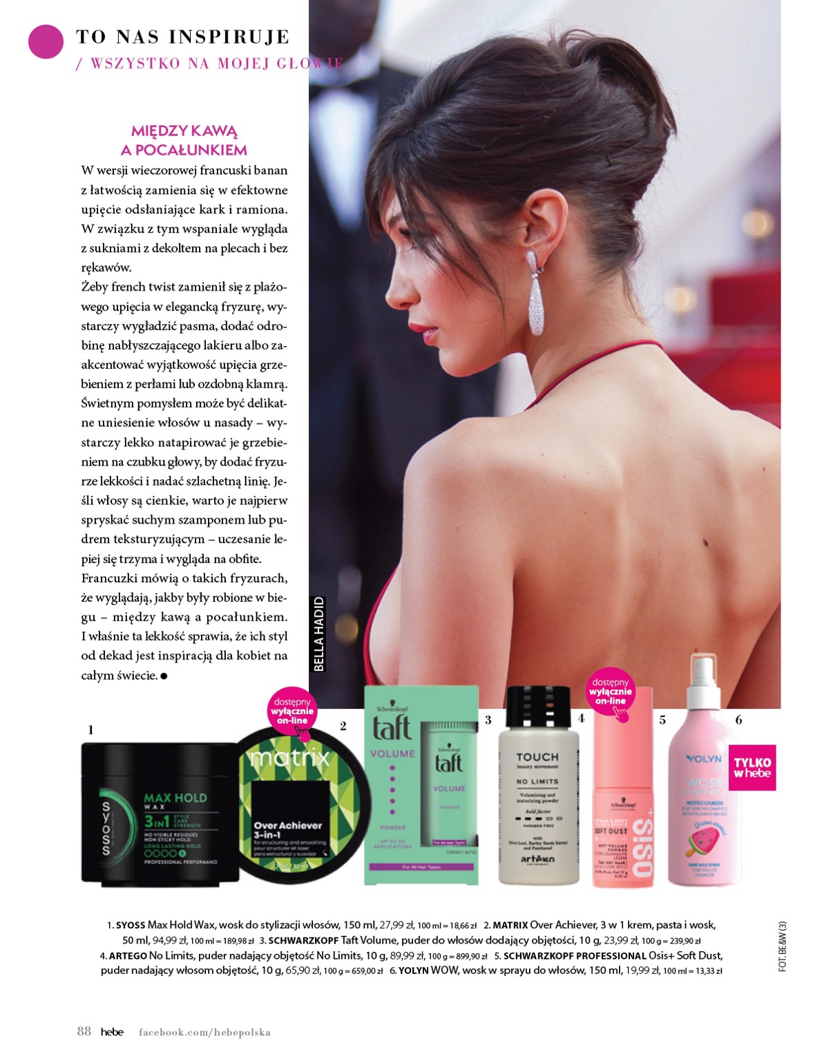 hebe - Gazetka Hebe - Magazyn ważna od 01.07. - 31.08. - page: 88