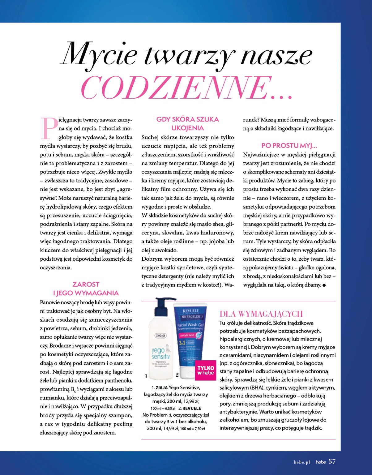 hebe - Gazetka Hebe - Magazyn ważna od 01.07. - 31.08. - page: 57