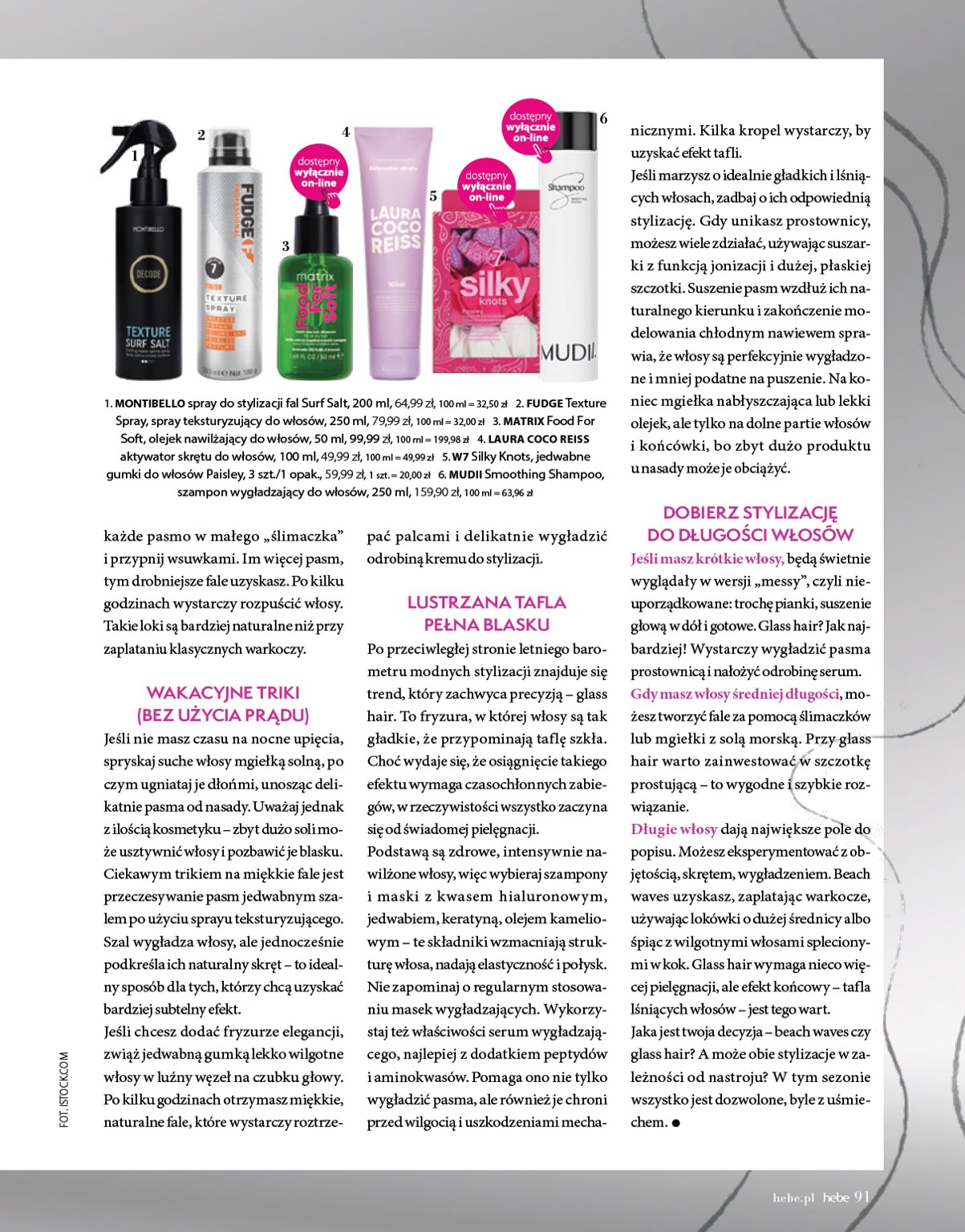 hebe - Gazetka Hebe - Magazyn ważna od 01.07. - 31.08. - page: 91