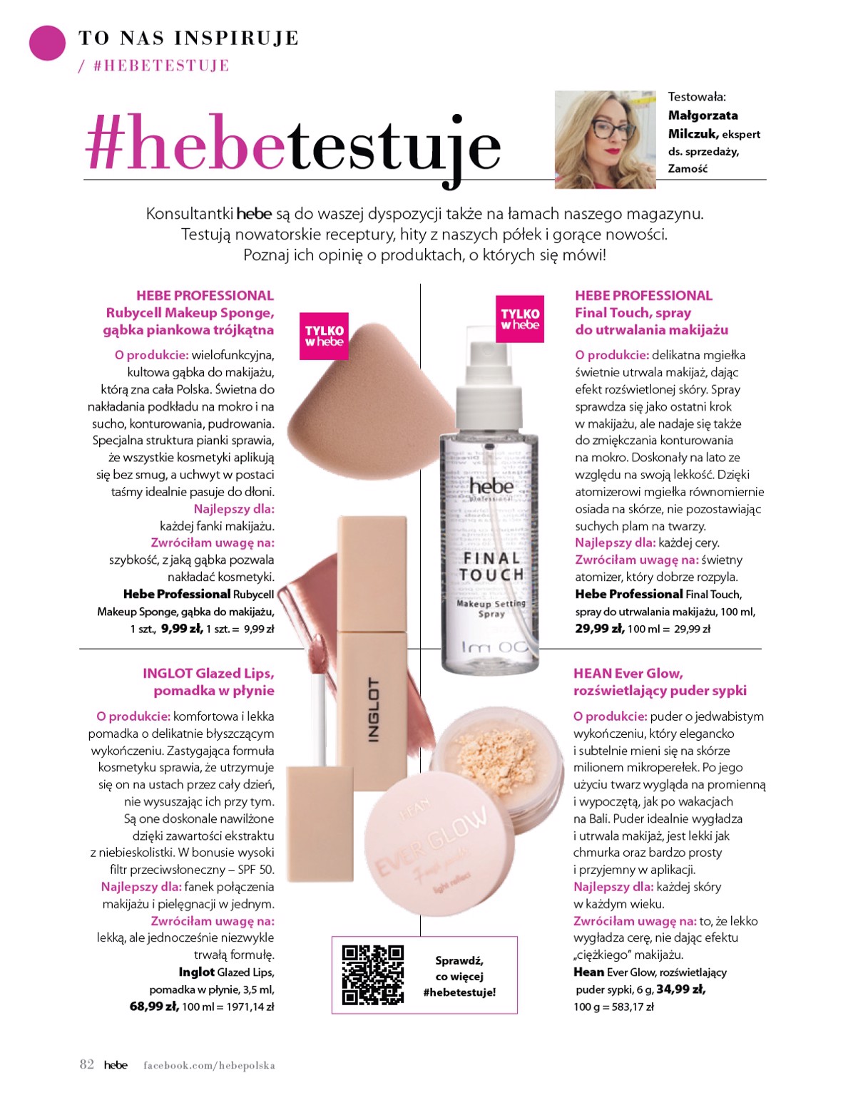 hebe - Gazetka Hebe - Magazyn ważna od 01.07. - 31.08. - page: 82