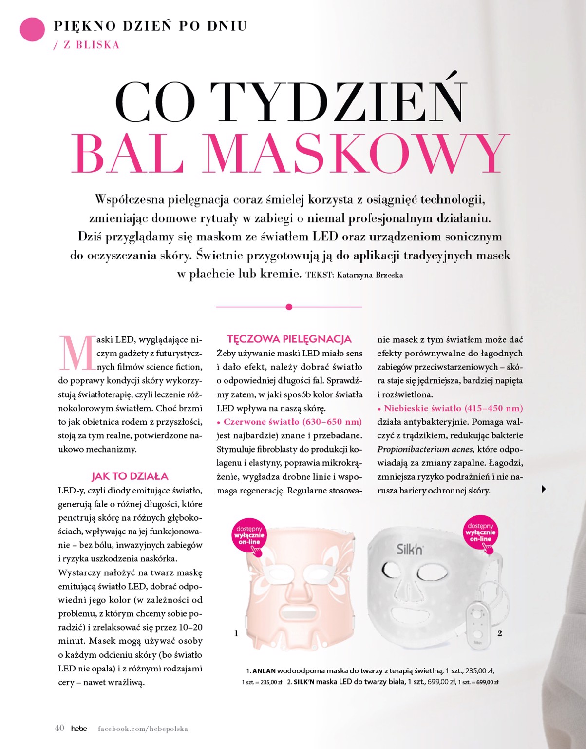 hebe - Gazetka Hebe - Magazyn ważna od 01.07. - 31.08. - page: 40