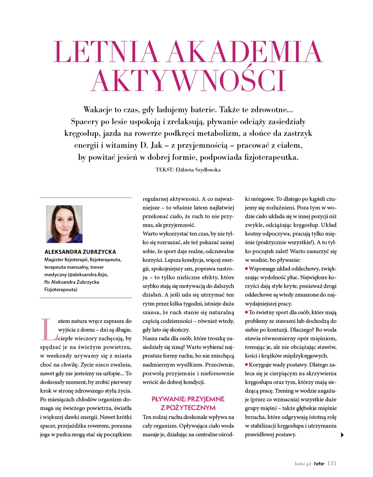 hebe - Gazetka Hebe - Magazyn ważna od 01.07. - 31.08. - page: 131