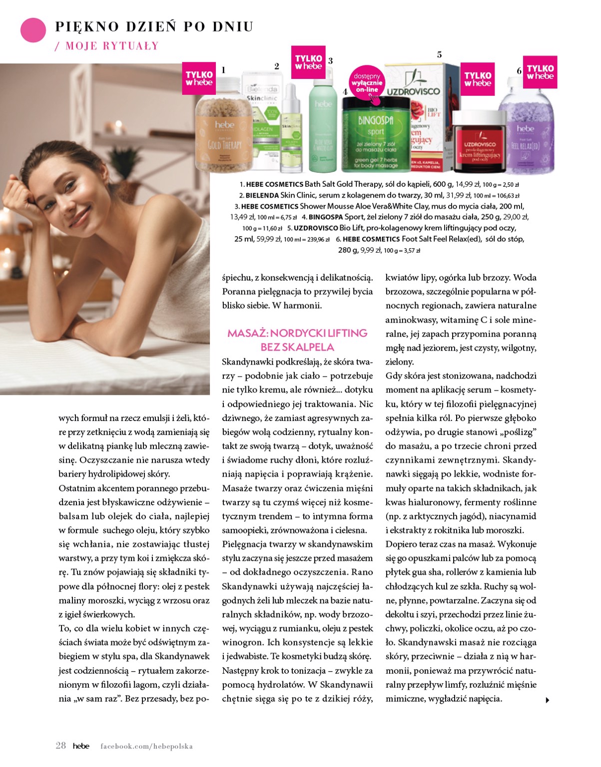 hebe - Gazetka Hebe - Magazyn ważna od 01.07. - 31.08. - page: 28
