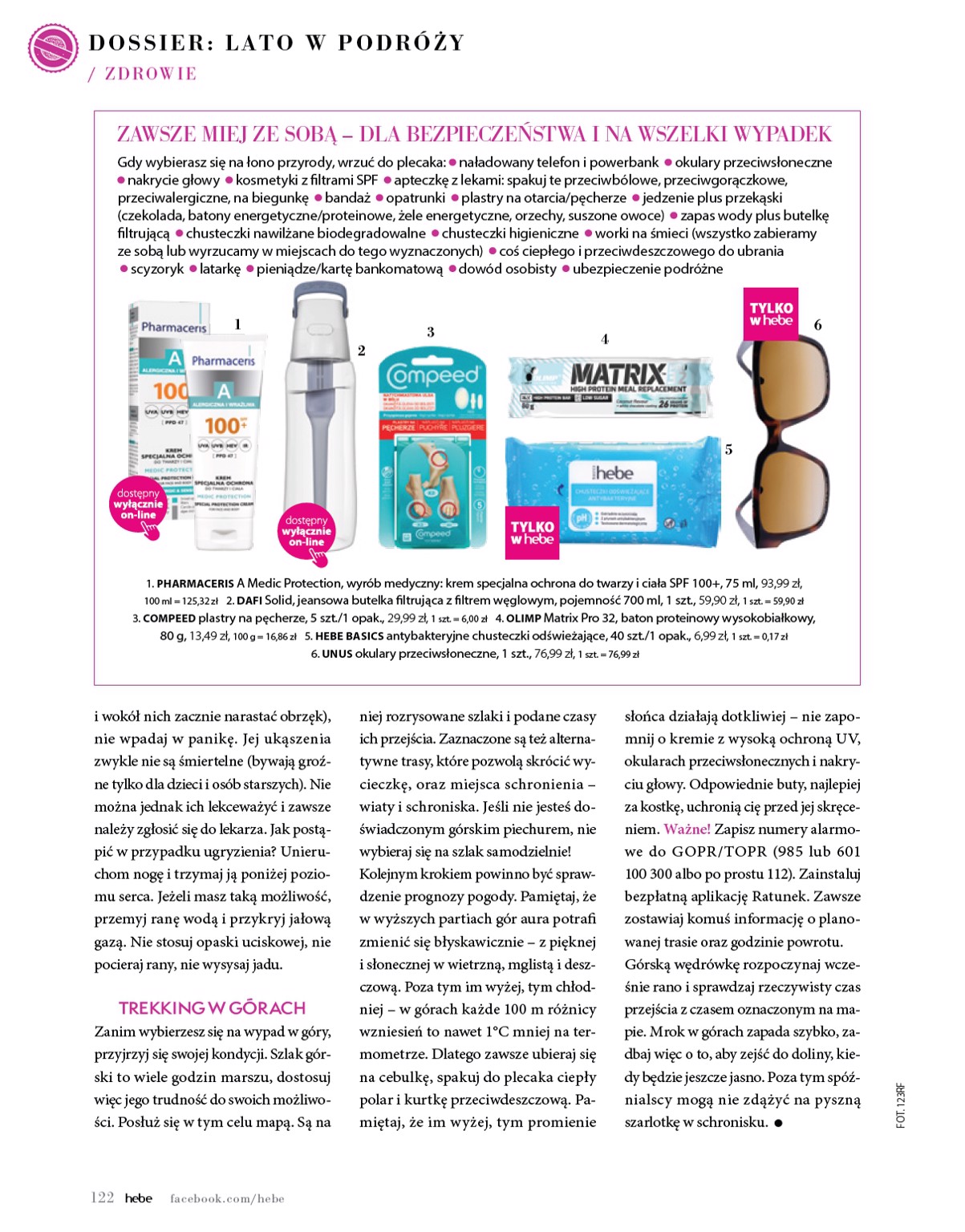 hebe - Gazetka Hebe - Magazyn ważna od 01.07. - 31.08. - page: 122