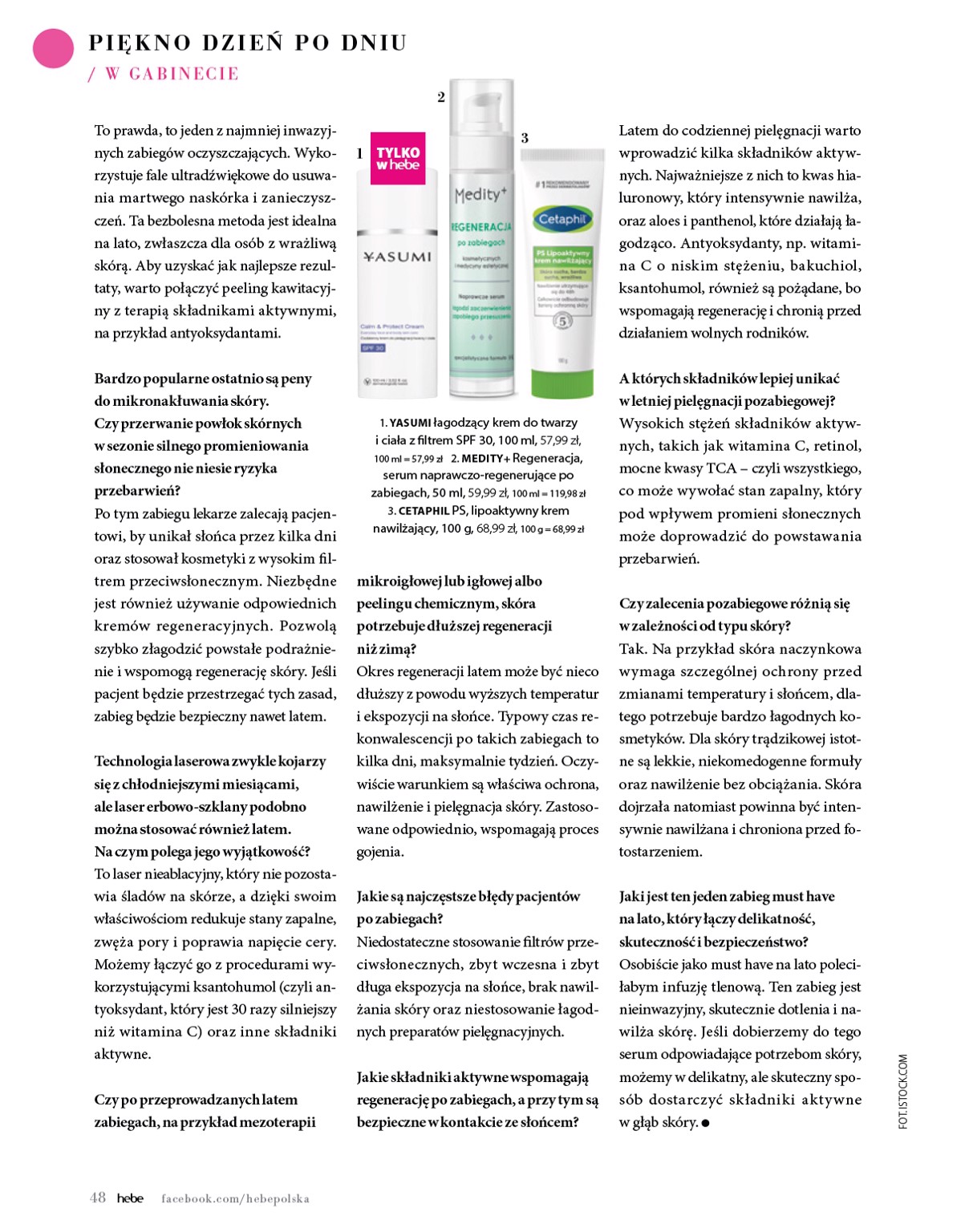 hebe - Gazetka Hebe - Magazyn ważna od 01.07. - 31.08. - page: 48