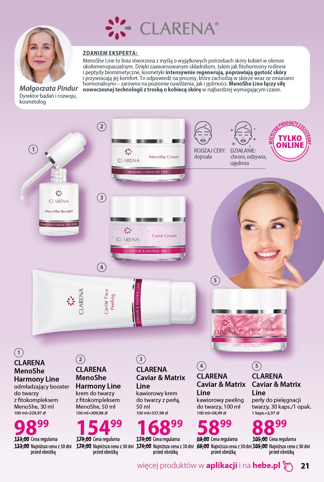 hebe - Gazetka Hebe - Katalog - ważna od 01.08. do 31.08. - page: 21