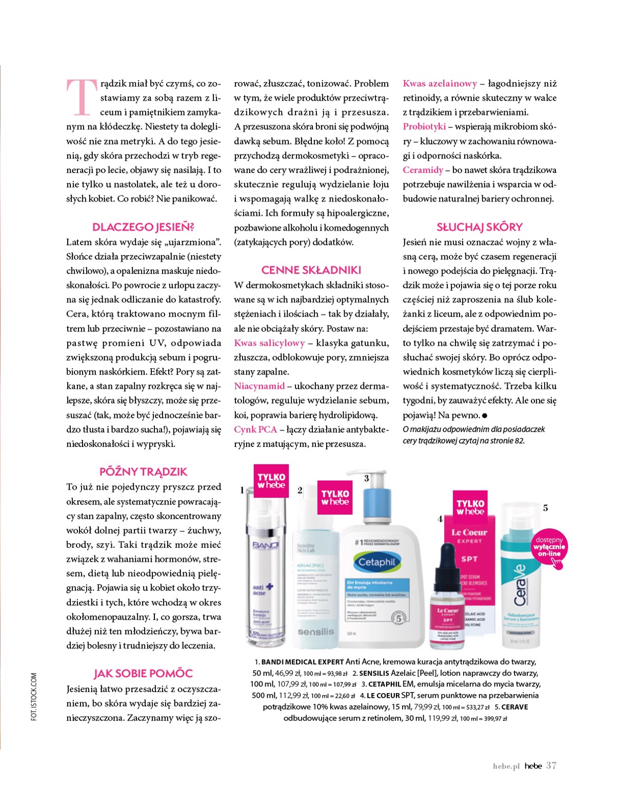 hebe - Gazetka Hebe - Magazyn - ważna od 01.09. do 31.10. - page: 37