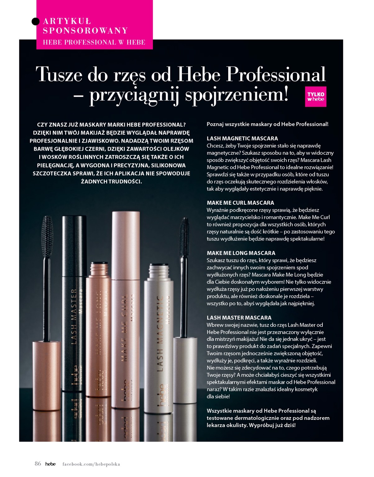 hebe - Gazetka Hebe - Magazyn - ważna od 01.09. do 31.10. - page: 86