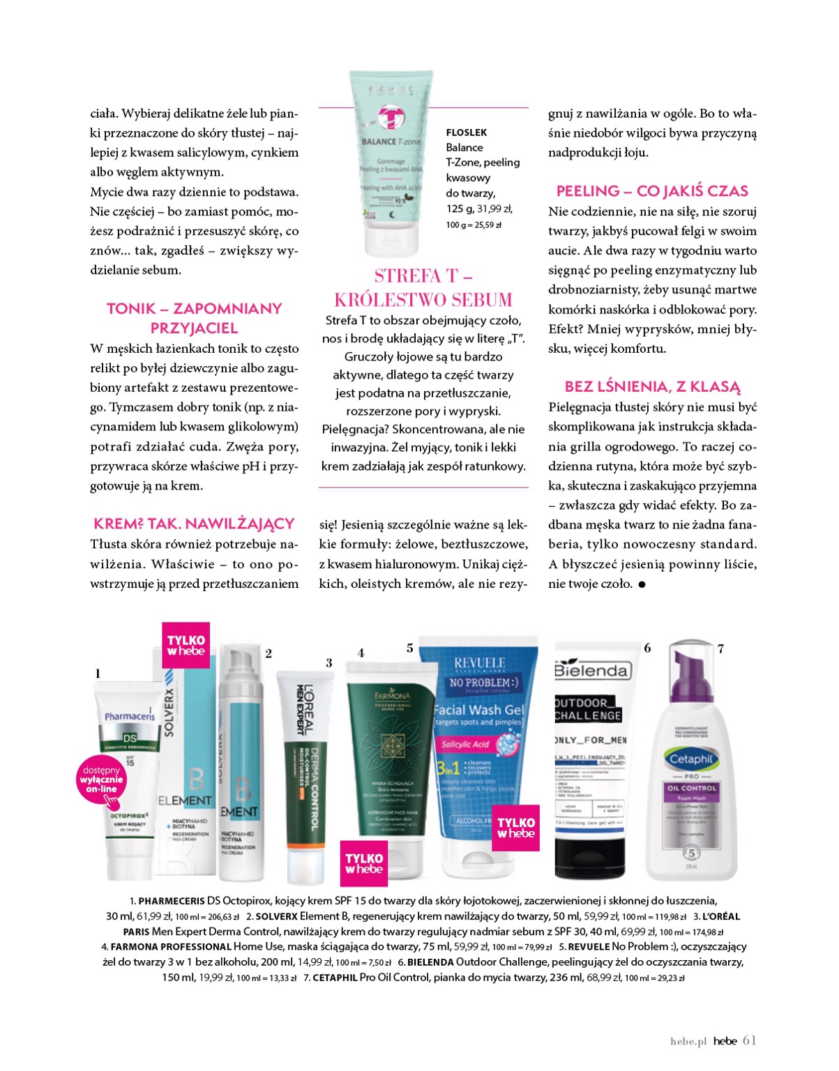 hebe - Gazetka Hebe - Magazyn - ważna od 01.09. do 31.10. - page: 61