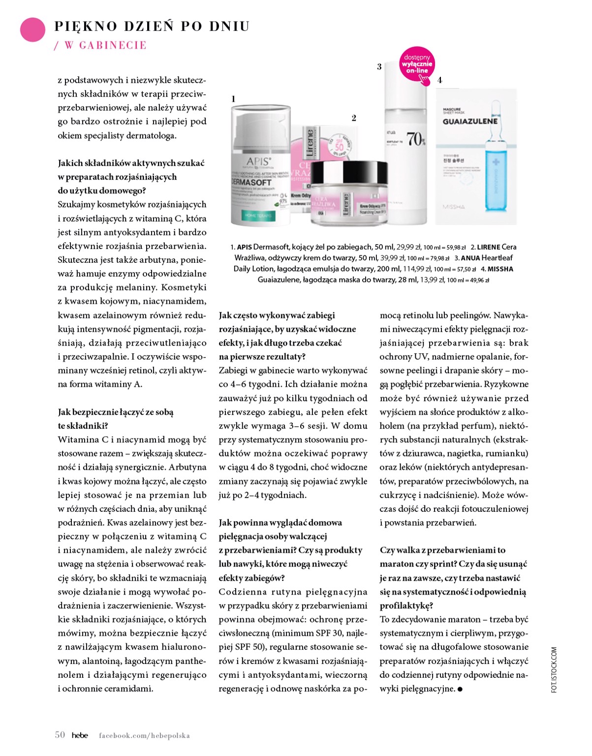 hebe - Gazetka Hebe - Magazyn - ważna od 01.09. do 31.10. - page: 50