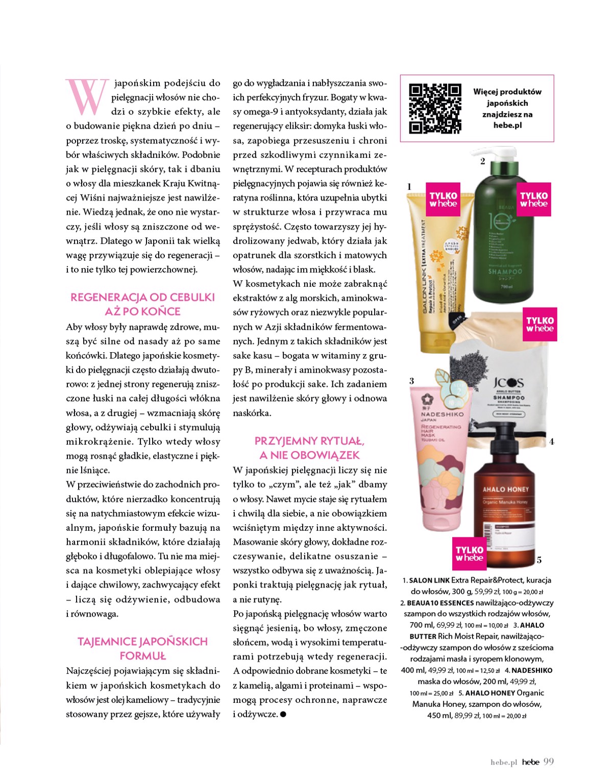 hebe - Gazetka Hebe - Magazyn - ważna od 01.09. do 31.10. - page: 99
