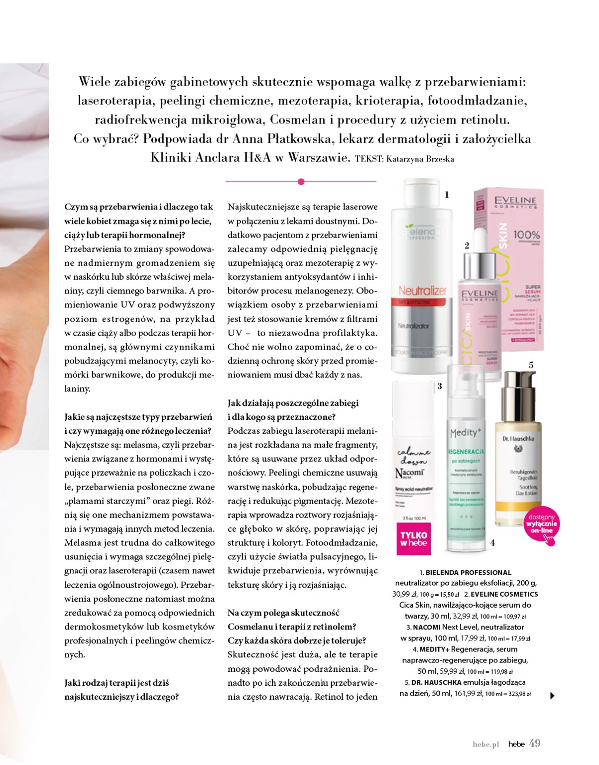 hebe - Gazetka Hebe - Magazyn - ważna od 01.09. do 31.10. - page: 49