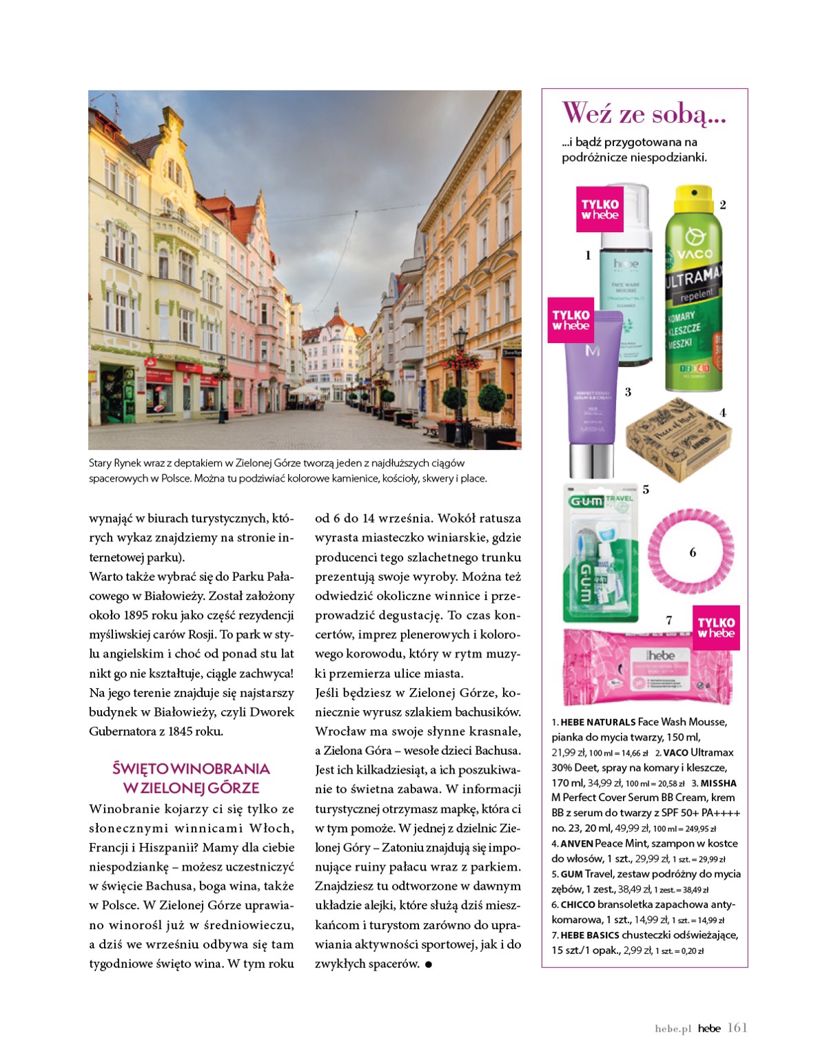 hebe - Gazetka Hebe - Magazyn - ważna od 01.09. do 31.10. - page: 161