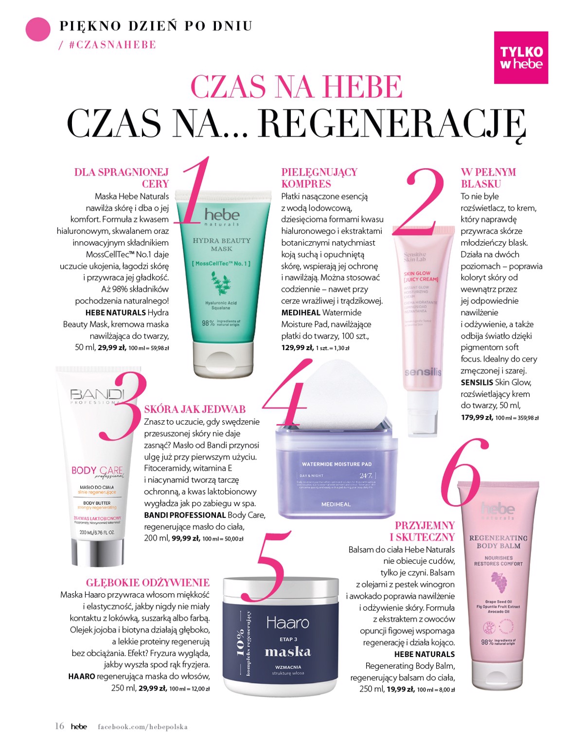 hebe - Gazetka Hebe - Magazyn - ważna od 01.09. do 31.10. - page: 16