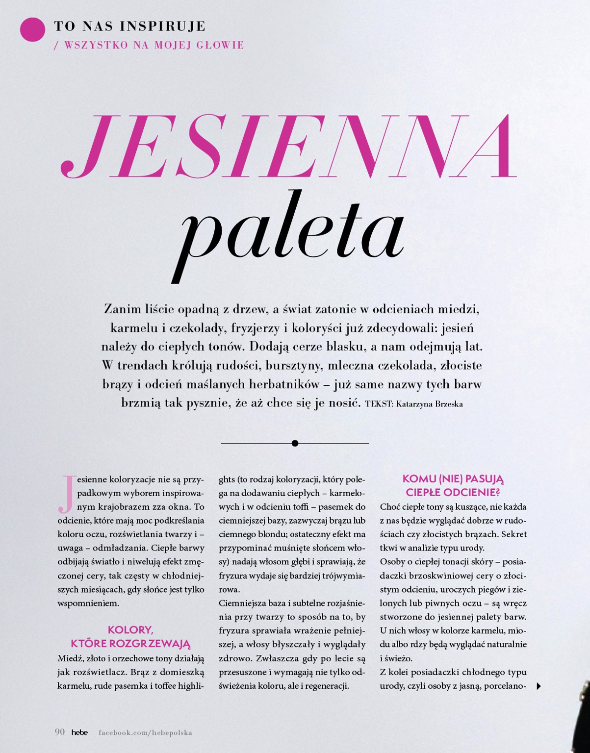 hebe - Gazetka Hebe - Magazyn - ważna od 01.09. do 31.10. - page: 90