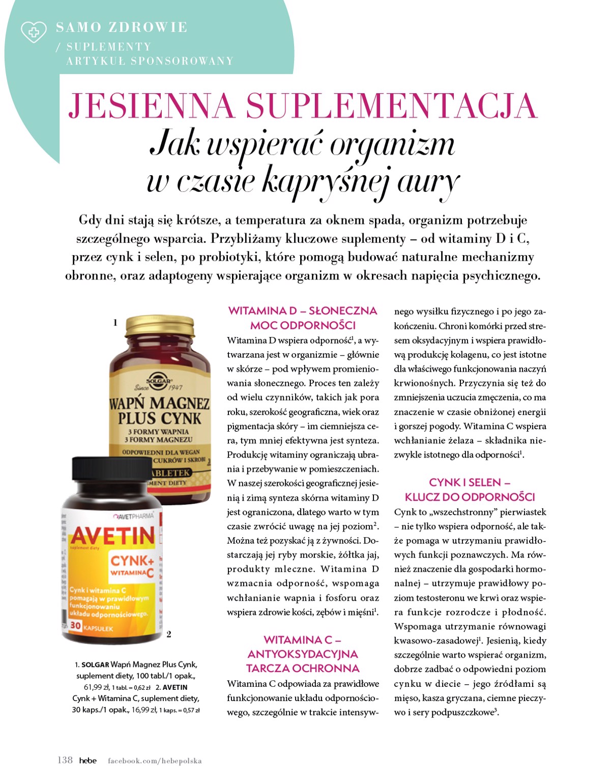 hebe - Gazetka Hebe - Magazyn - ważna od 01.09. do 31.10. - page: 138