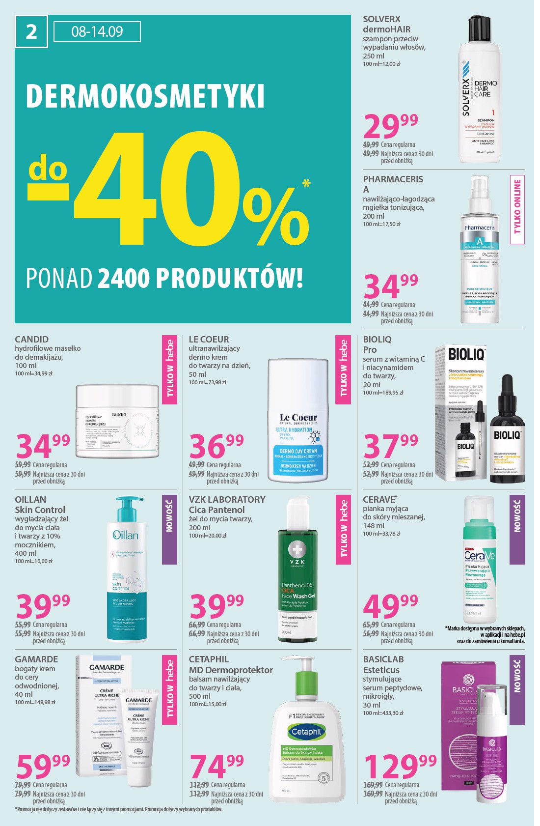 hebe - Gazetka Hebe - ważna od 08.09. do 21.09. - page: 2