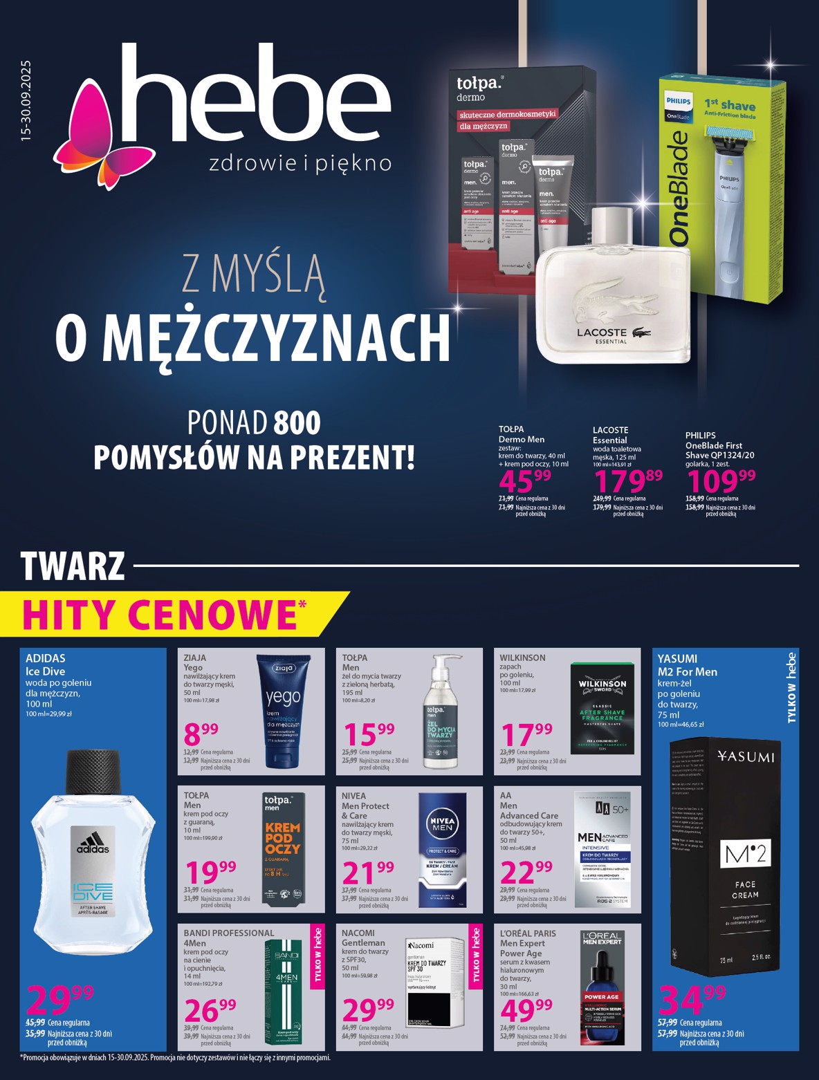 hebe - Gazetka Hebe - ważna od 15.09. do 30.09.