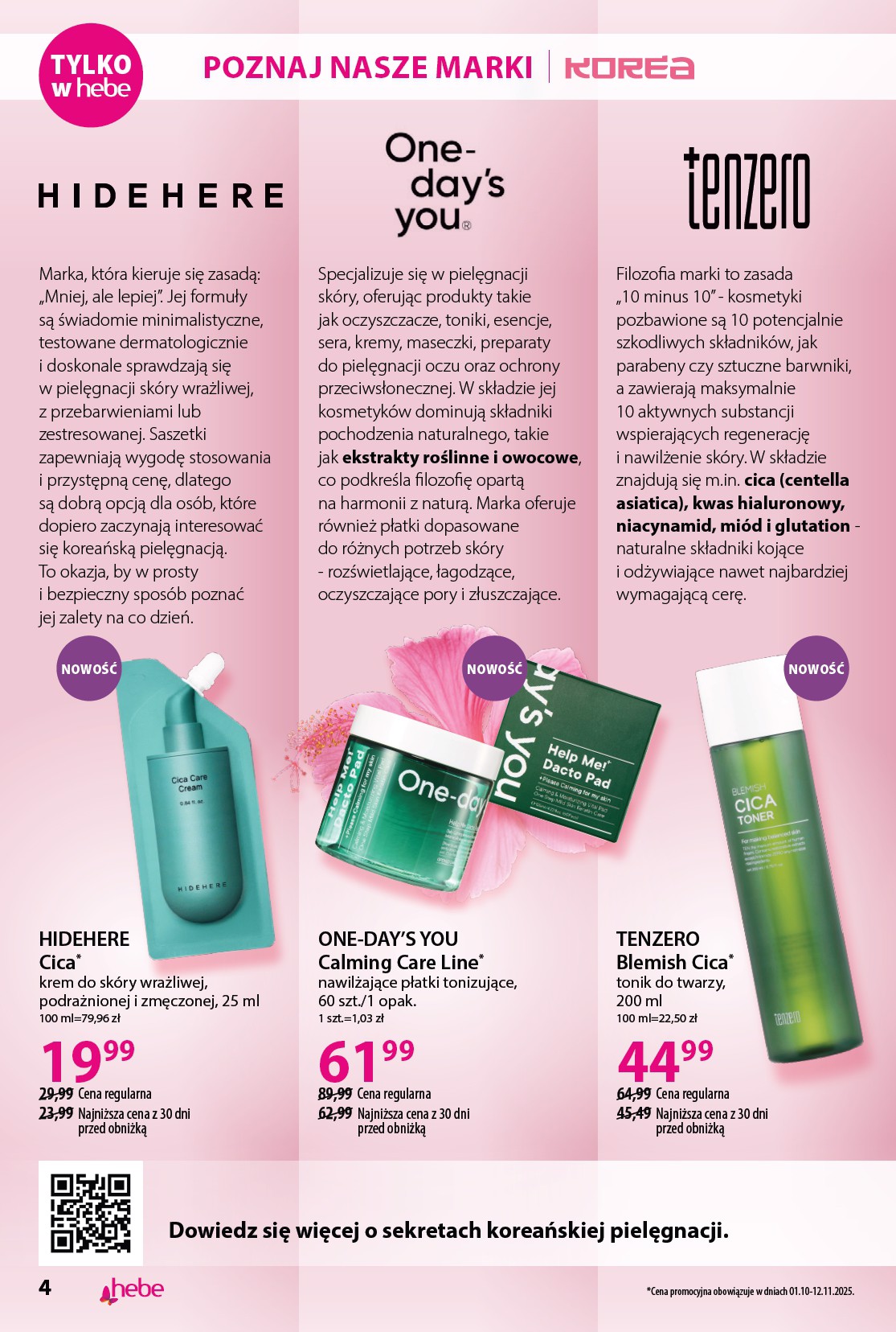 hebe - Gazetka Hebe - Katalog - ważna od 01.10. do 31.10. - page: 4